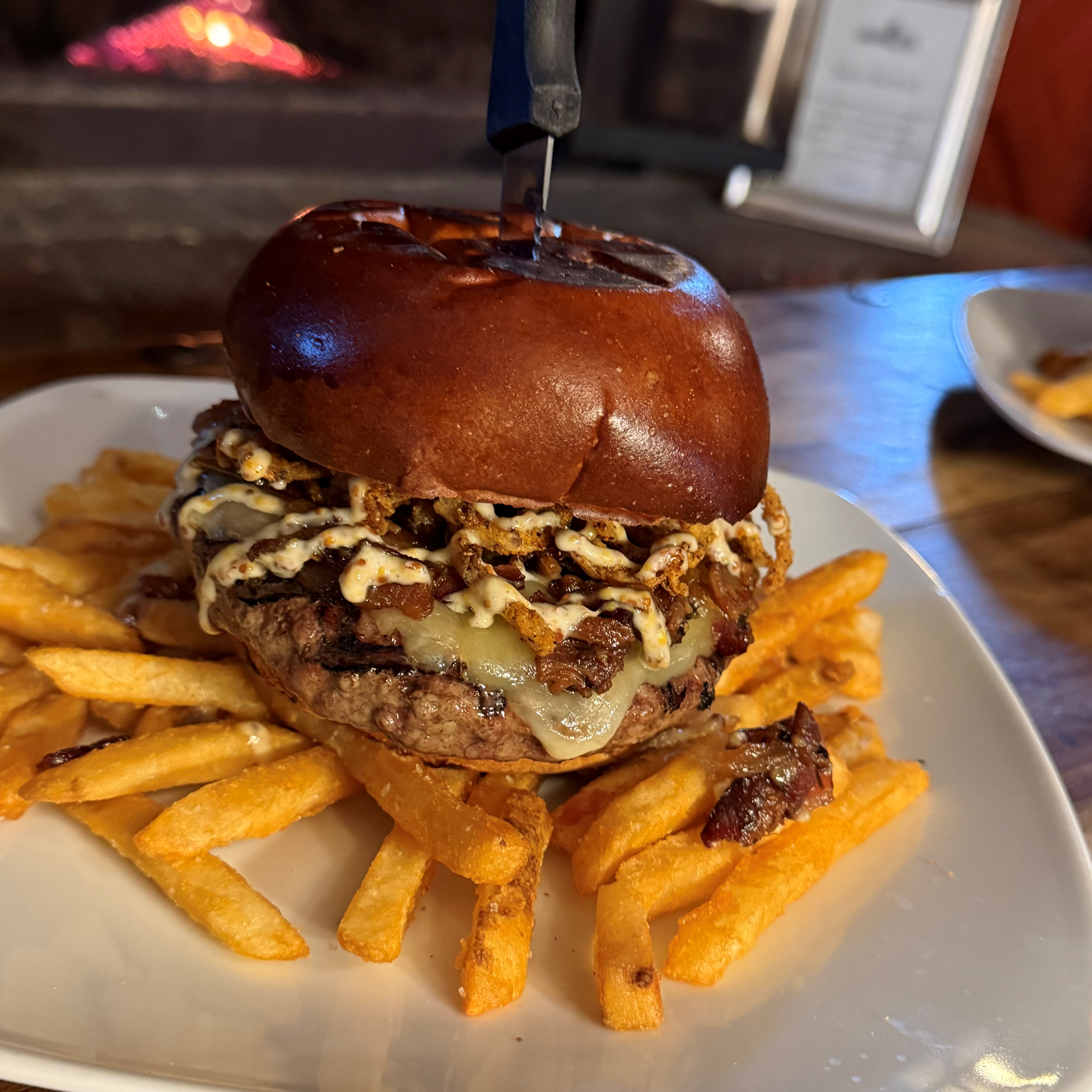 Quechee Inn Burger