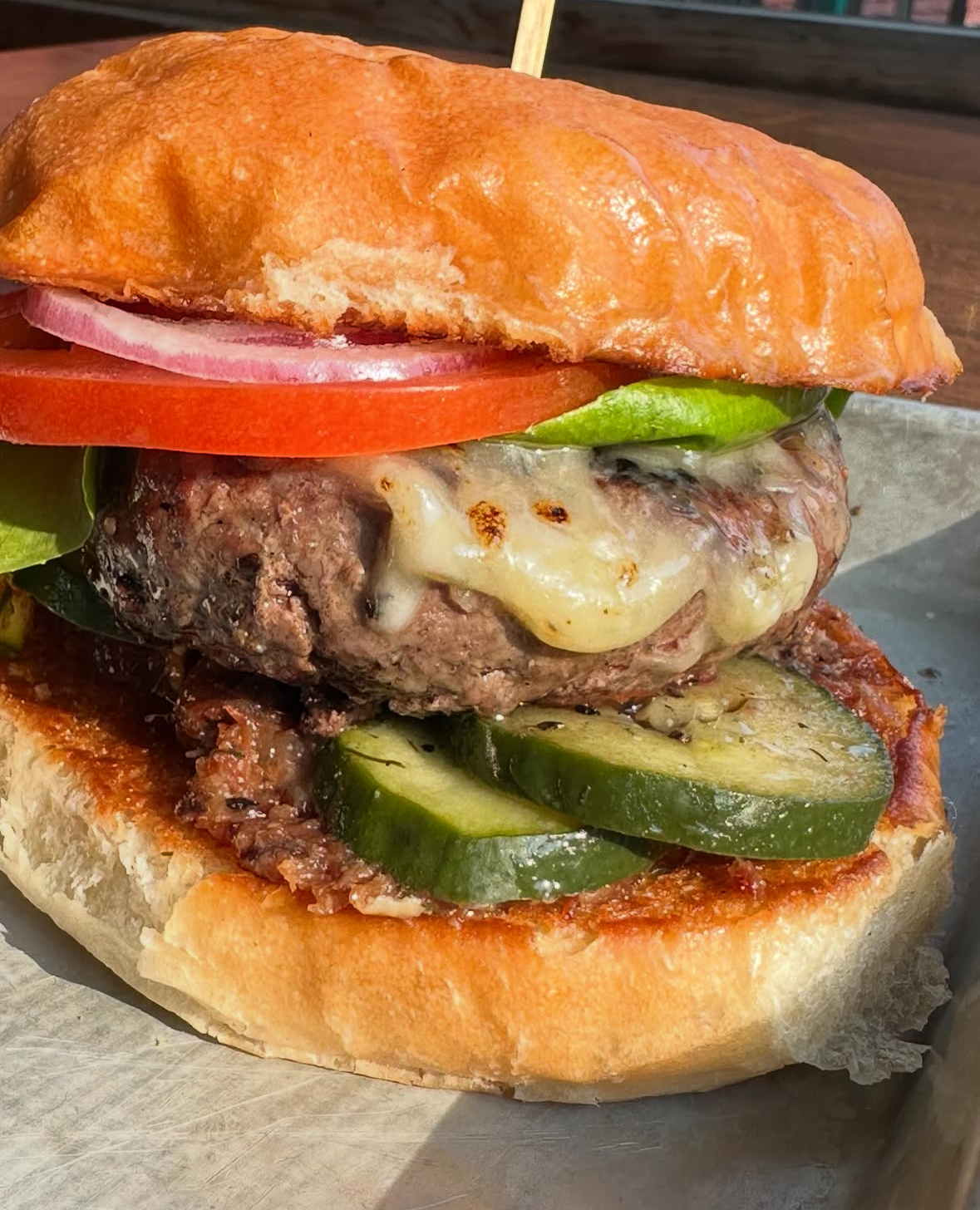 Worthy Bourbon Bacon Battle Burger