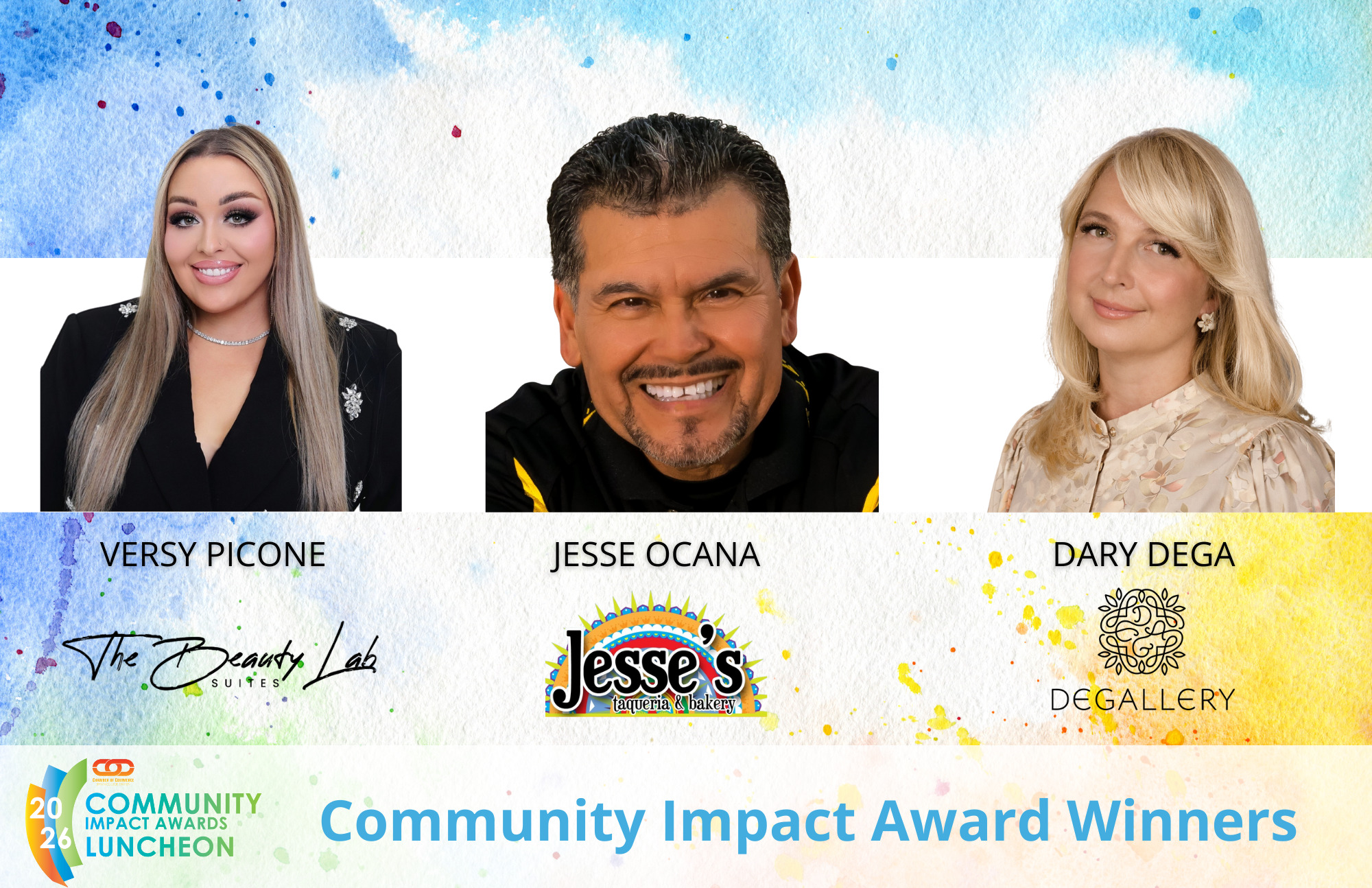 Announcement of winners