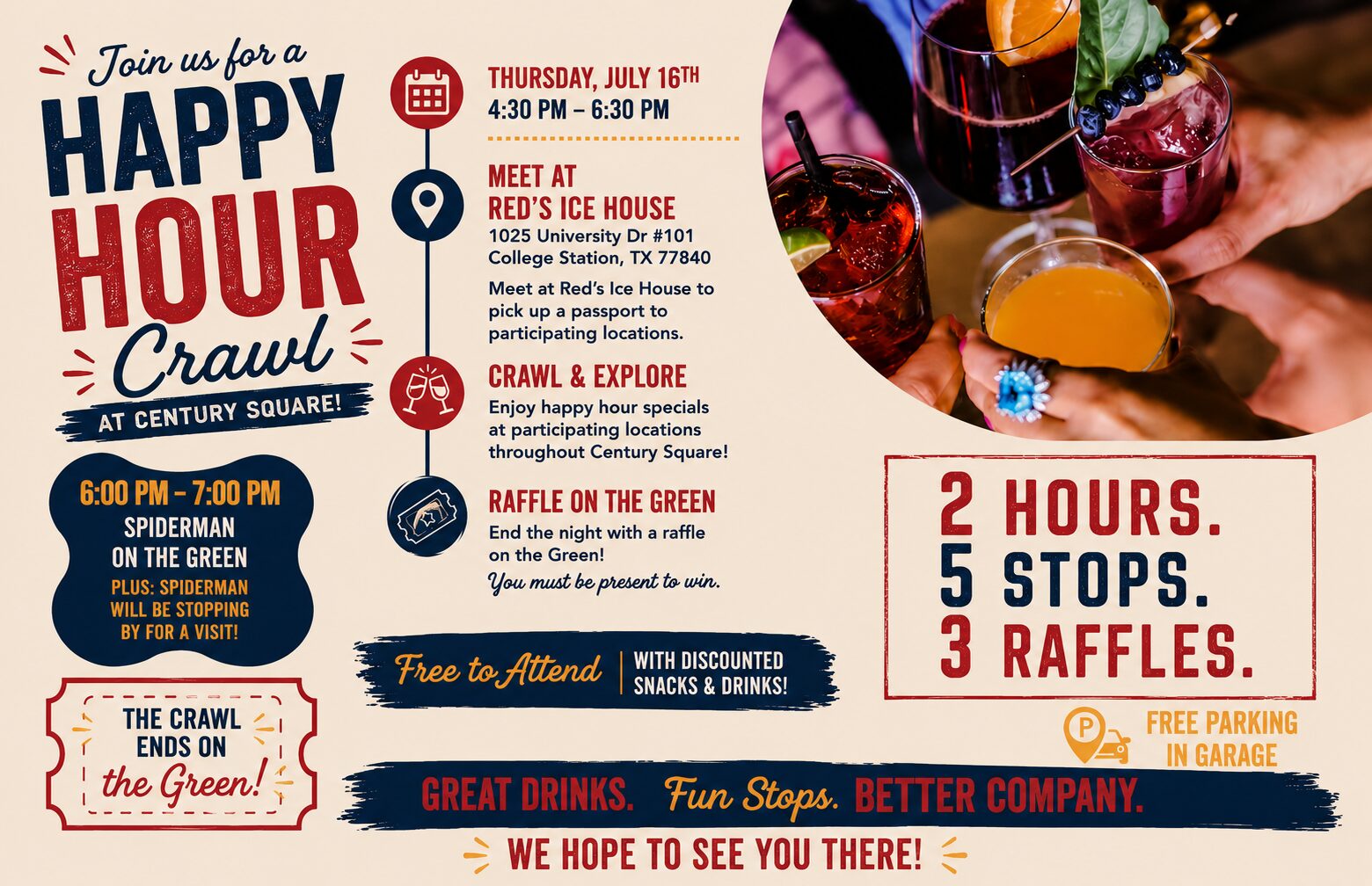 Happy Hour Crawl
