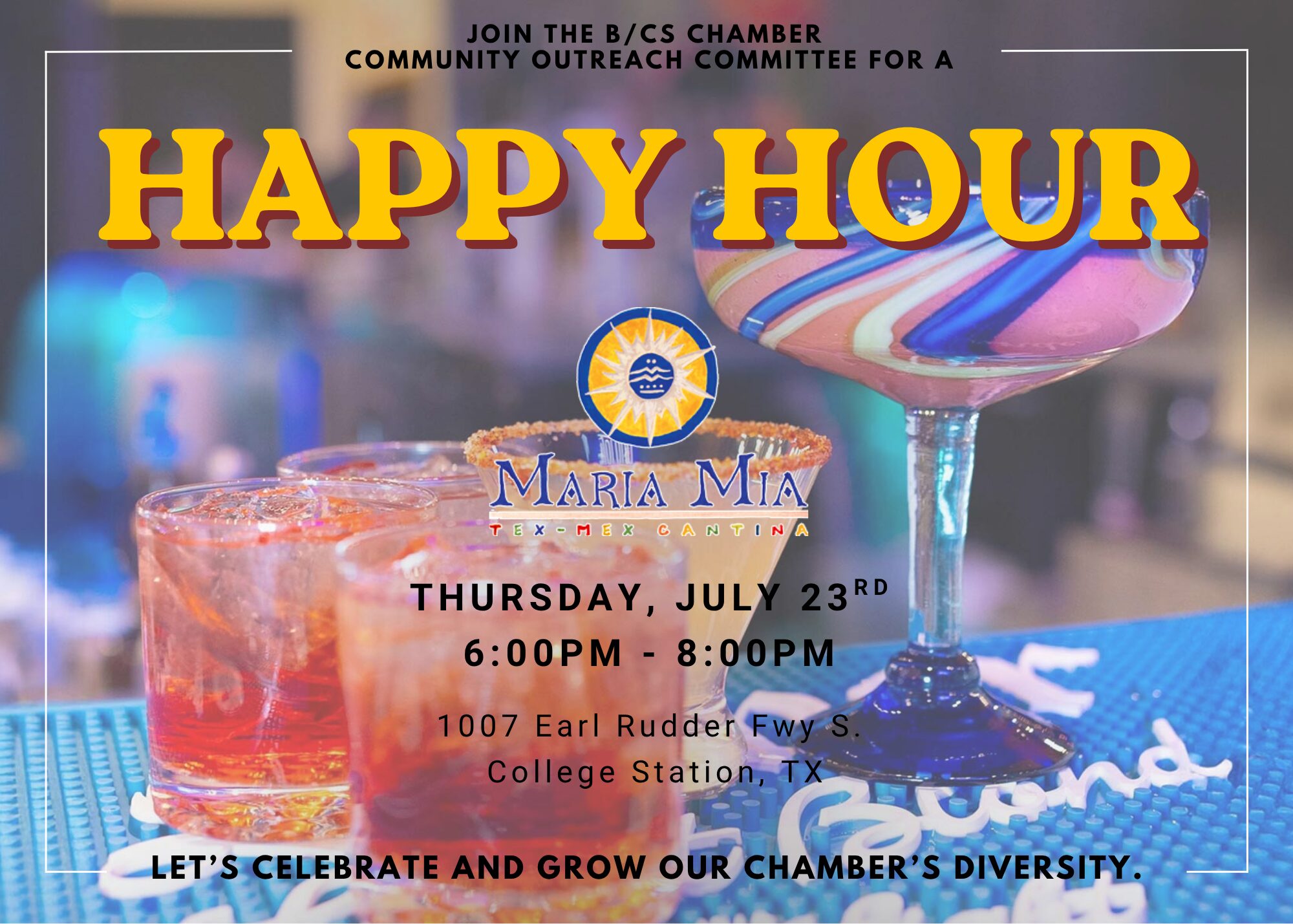 Maria Mia_Community Outreach Happy Hour