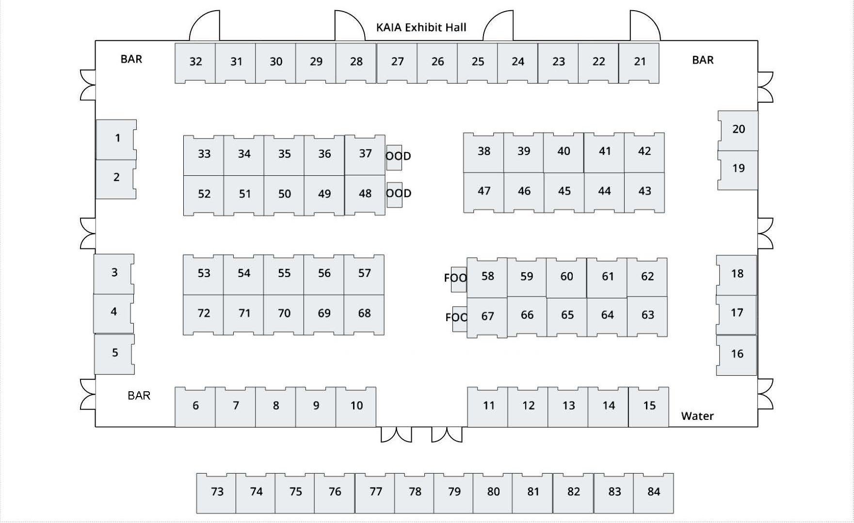 KAIA 84 Booths - Eagle