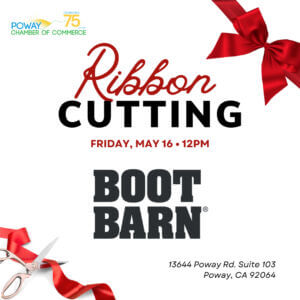 Boot Barn Ribbon Cutting Graphic