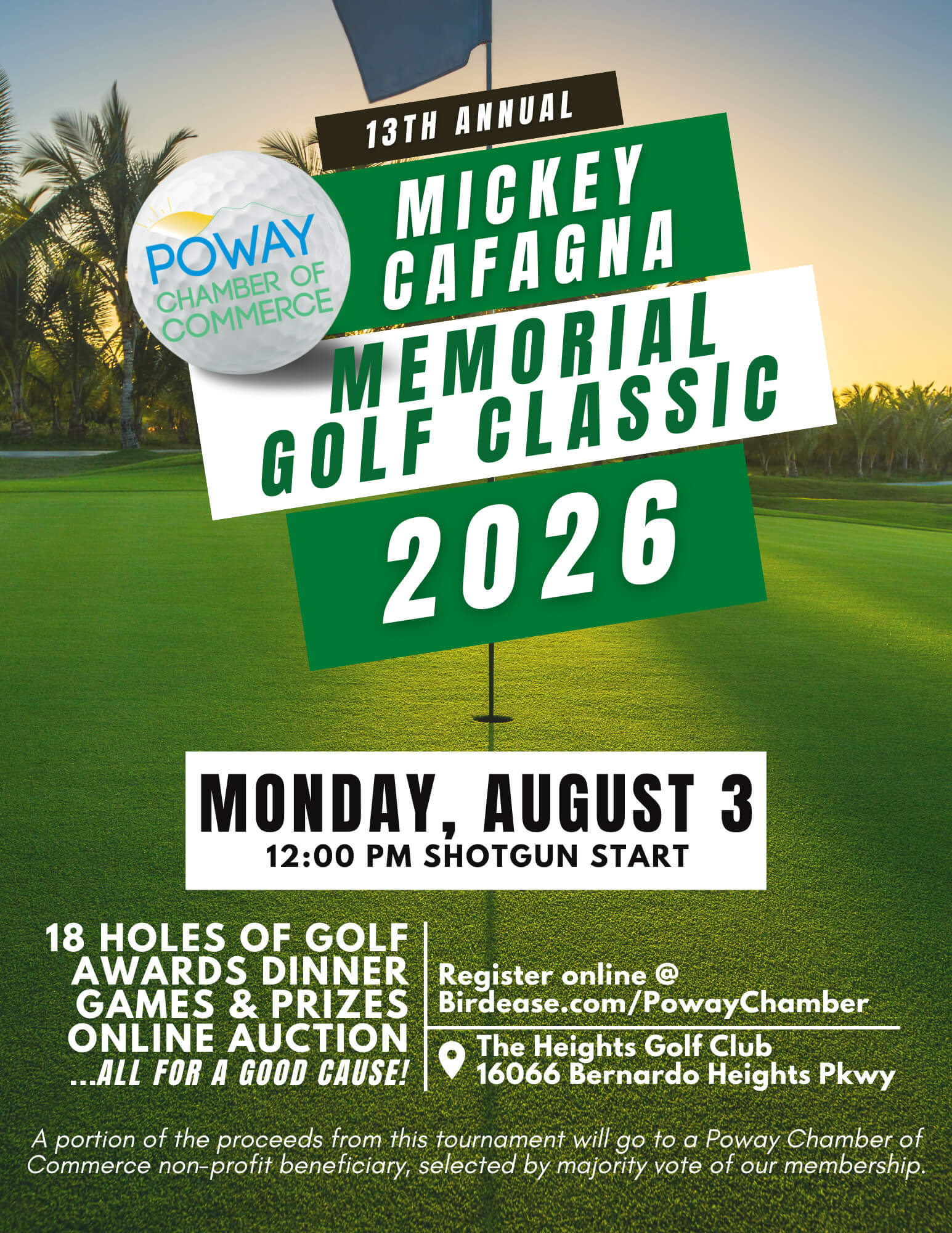 2026 Golf Flyer 2026 Golf Flyer
