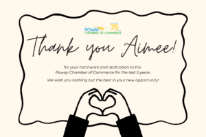 Black And White Minimalist Thank You Card