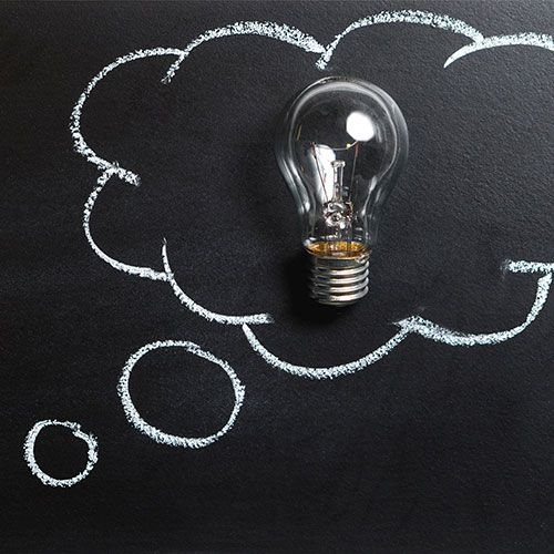 Idea lightbulb