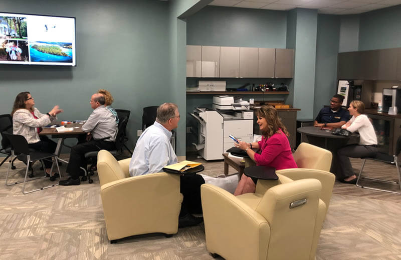 Chamber Members using the Business Resource Innovation Center