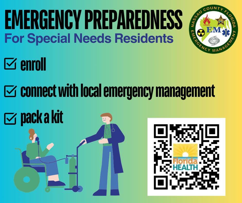 Emergency Preparedness for Special Needs Residents graphic