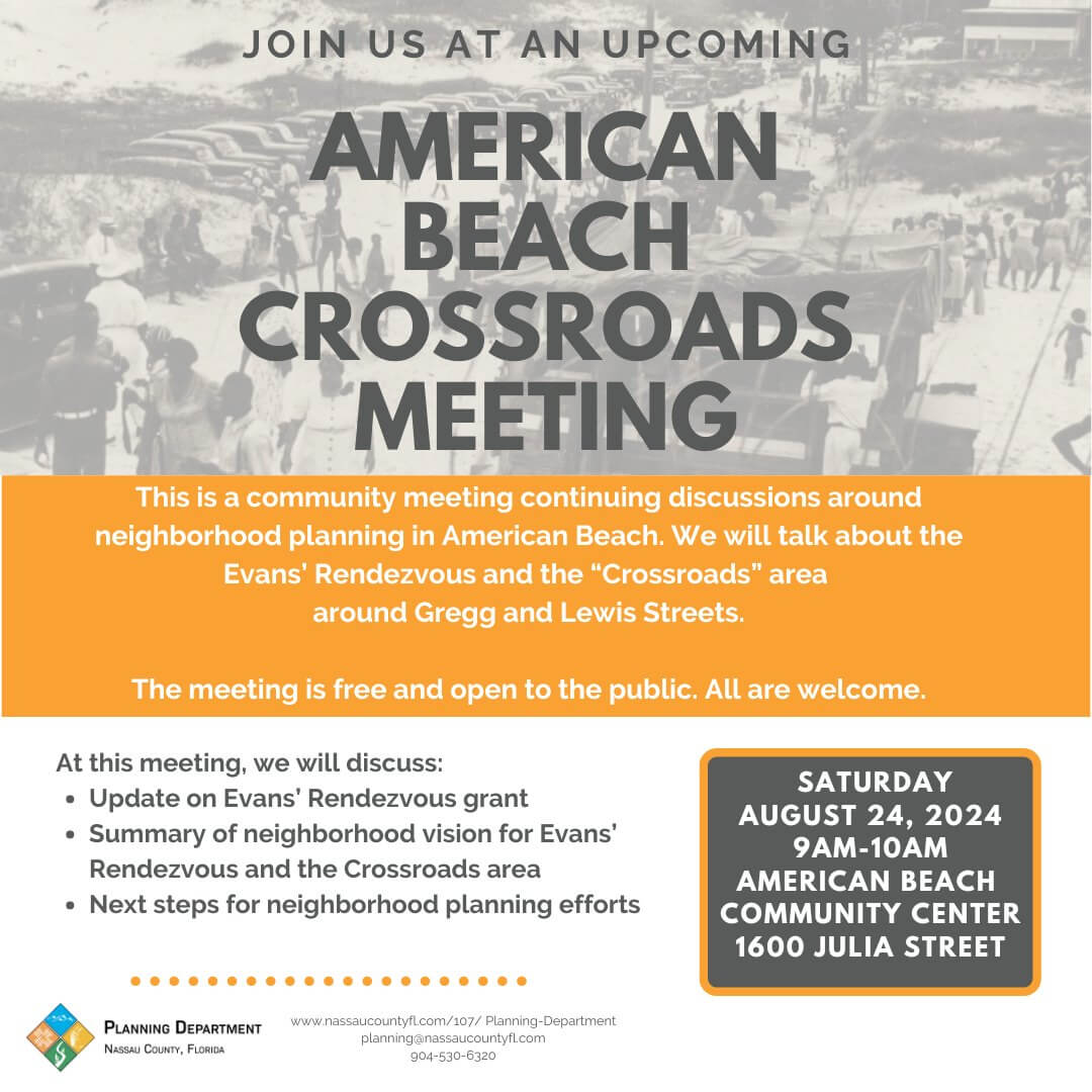 American Beach Community Meeting