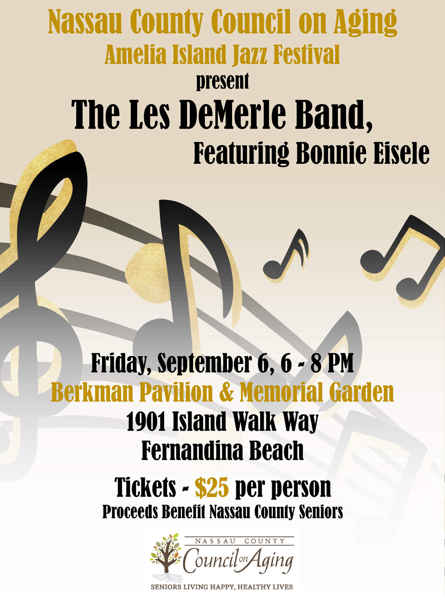 Les DeMerle Band Concert Benefits Seniors