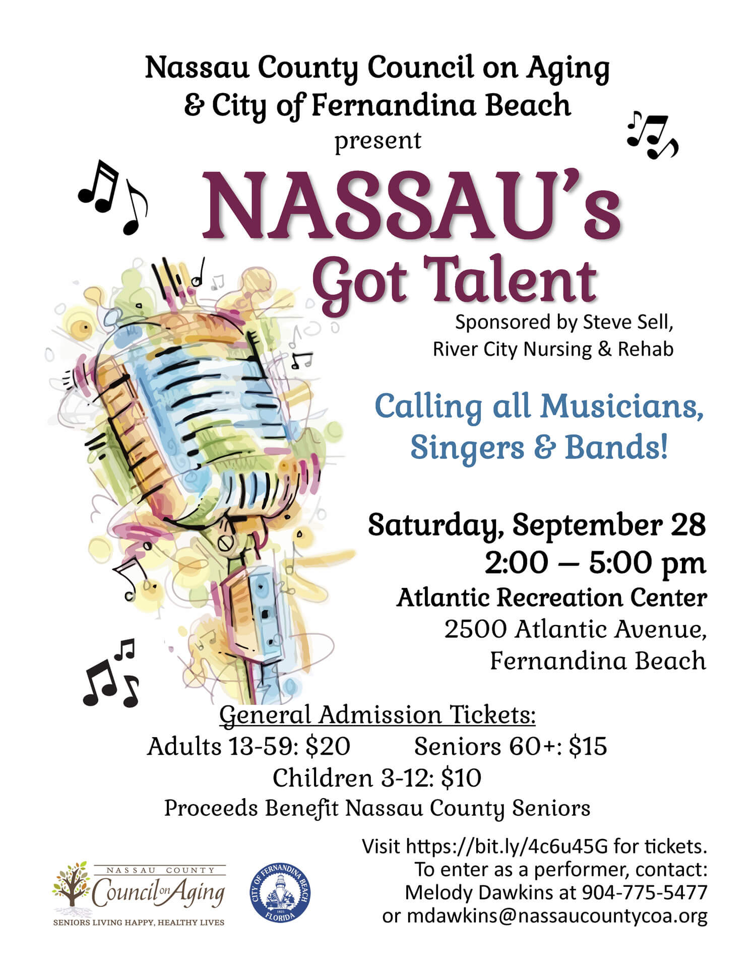 Nassau's Got Talent Flyer