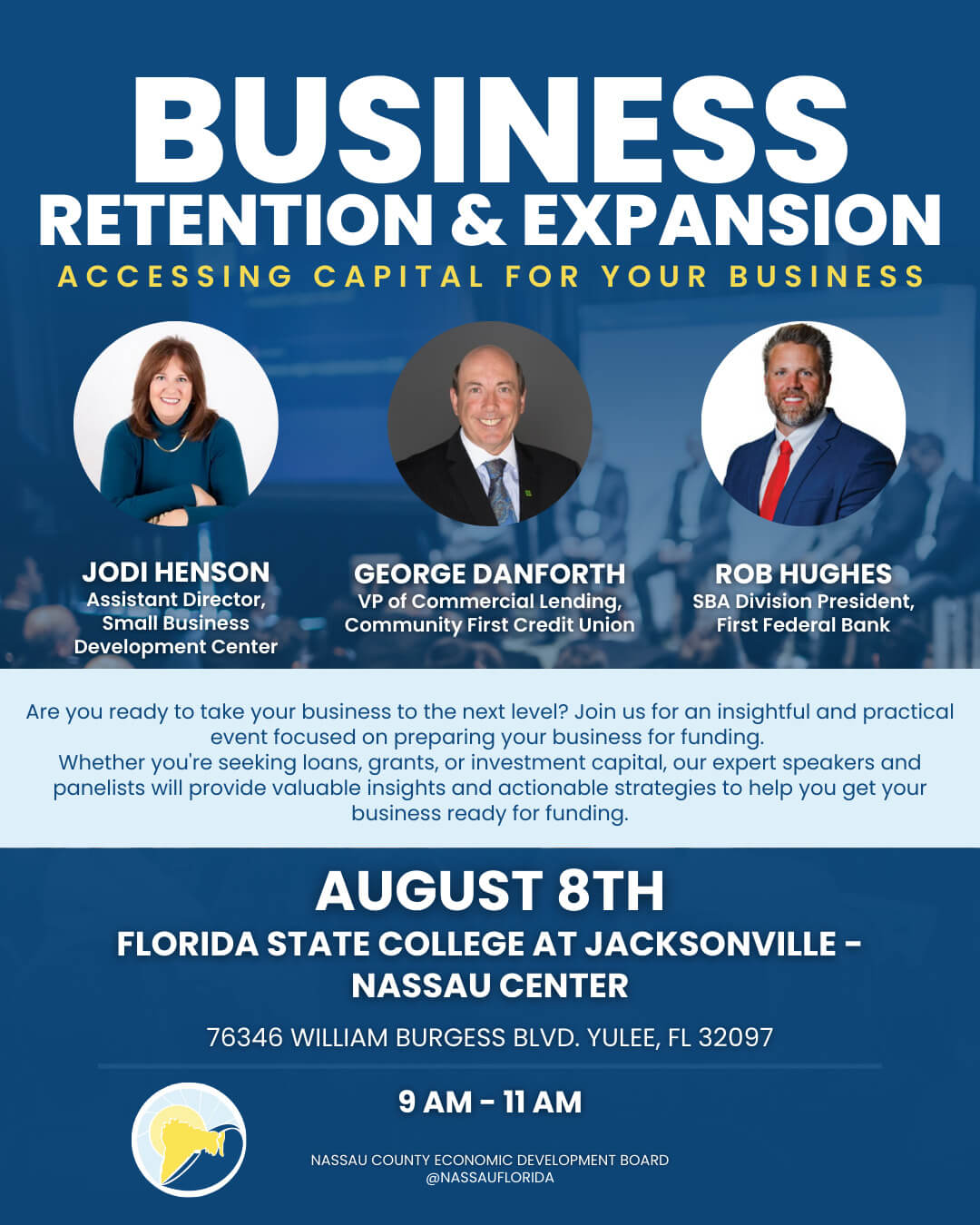 Business Retention and Expansion Round Table flyer