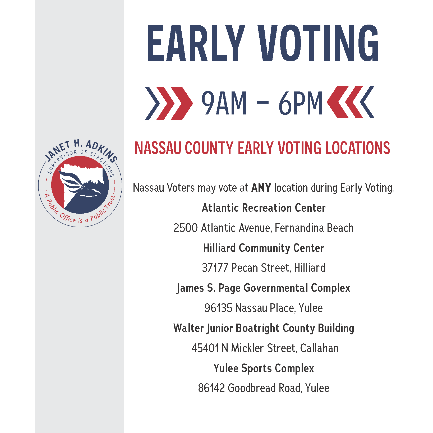 Nassau County Early Voting