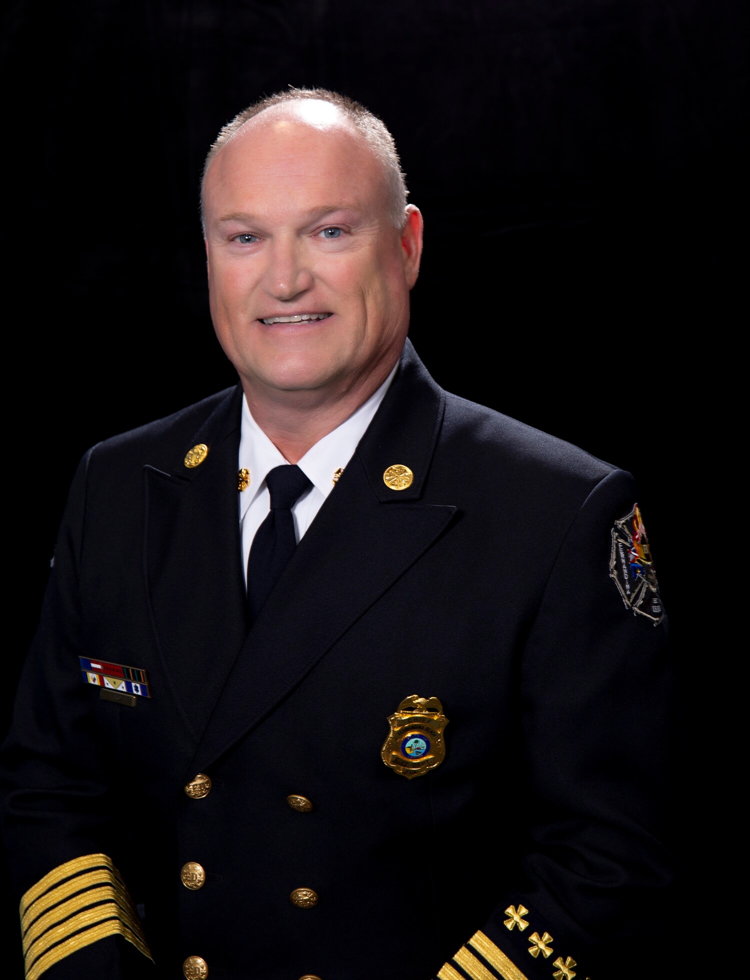 Fernandina Beach Fire Chief Harvey "Ty" Silcox