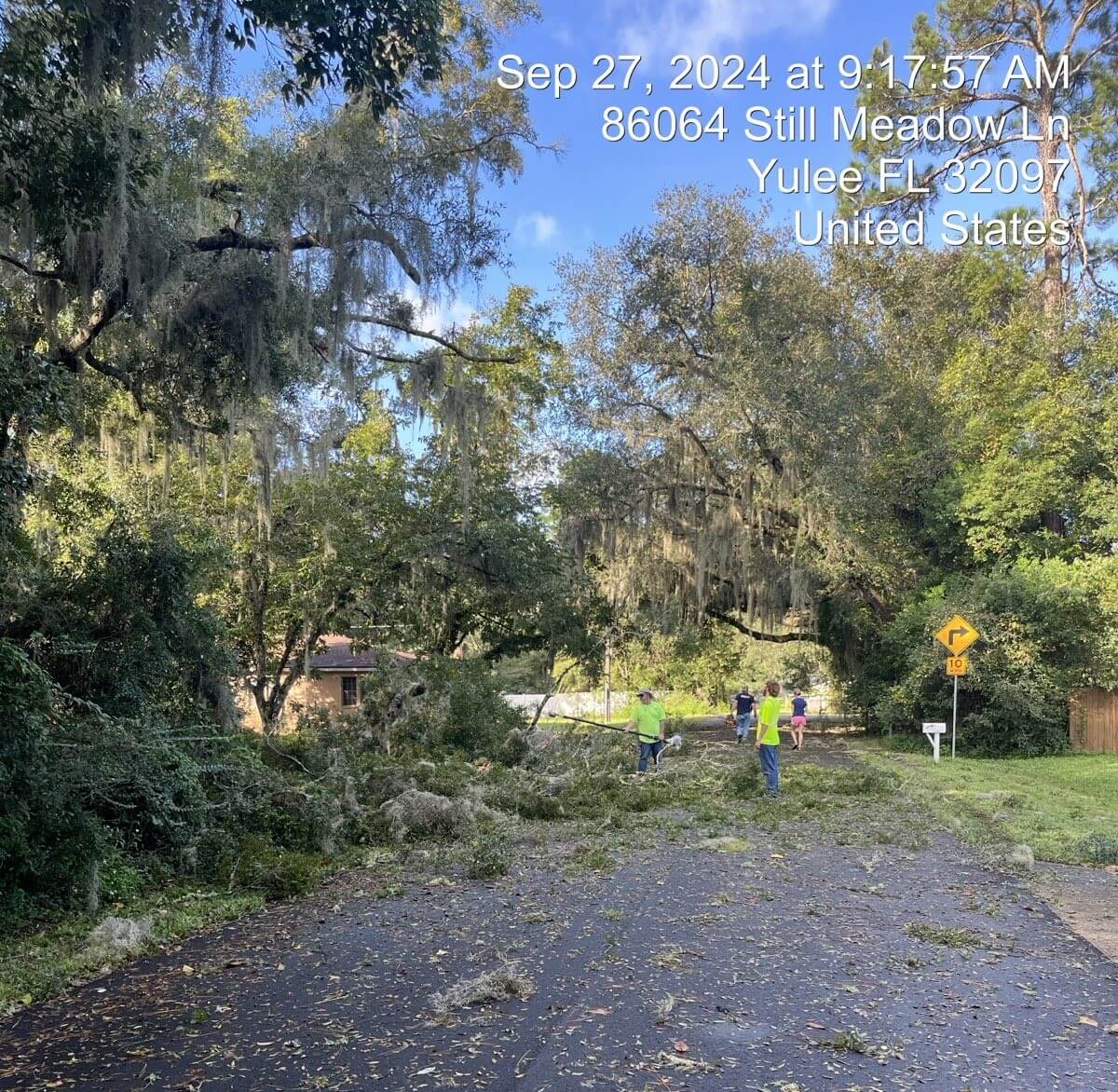 Storm Debris Hurricane Helene