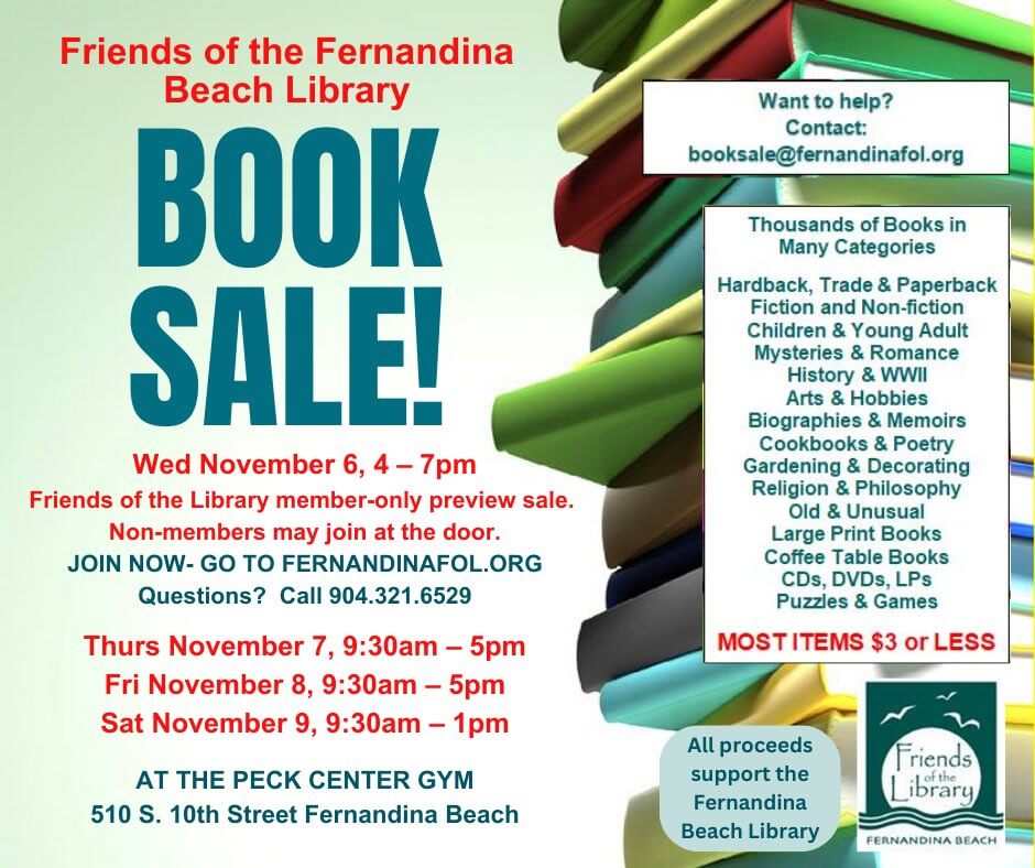 Friends of the Fernandina Beach Library Annual Book Sale