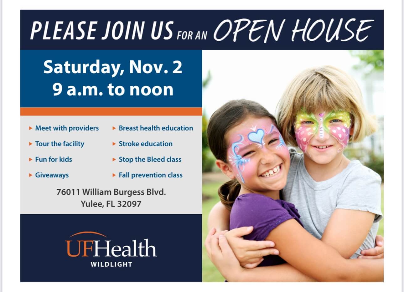 UF Health Wildlight Open House