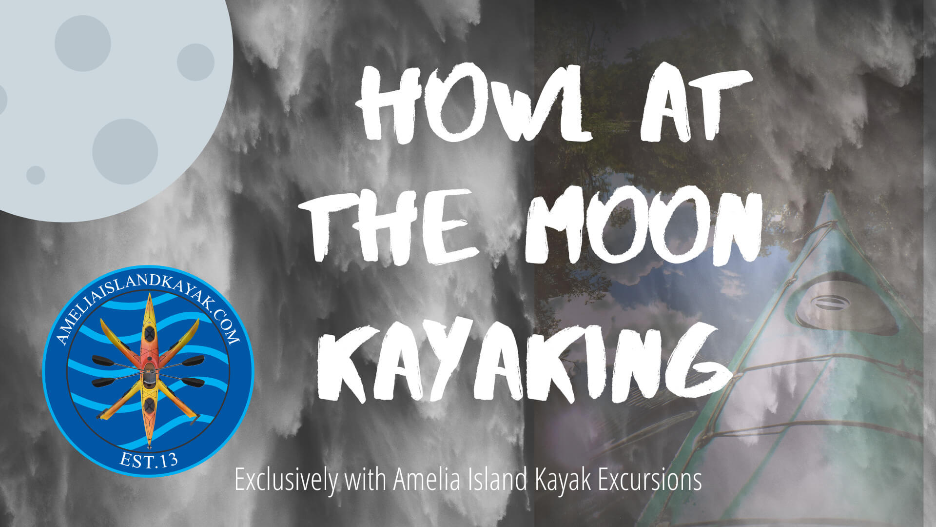 Howl at the Moon and Sunset Kayaking Tour