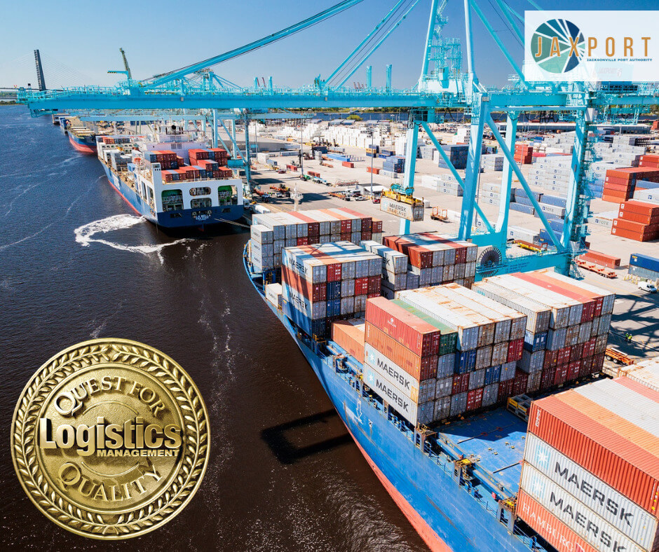 JAXPORT named no.1 U.S. Coastal Port for Ease of Doing Business
