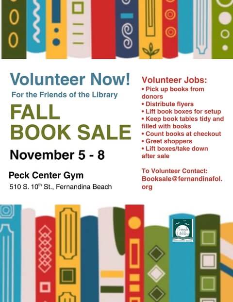 572159070_1273494014817138_2022082673178404181_n Friends of the Fernandina Beach Library Fall Book Sale