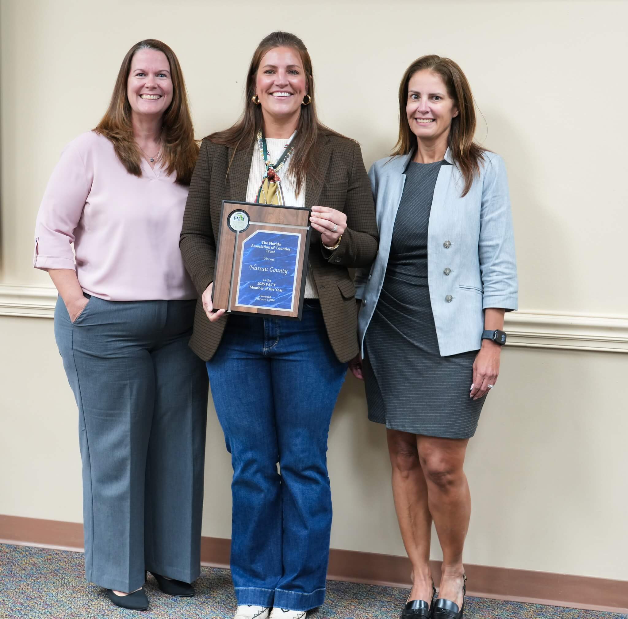 Nassau County Board of County Commissioners Named FACT Member of the Year