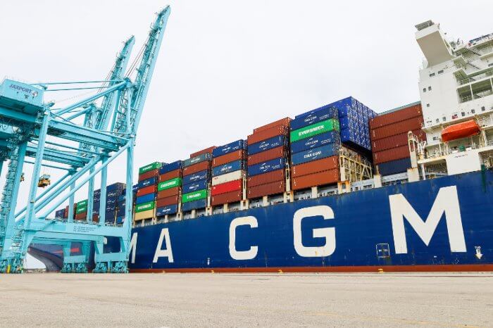 The Ocean Alliance will begin calling JAXPORT’s SSA Jacksonville Container Terminal in May 2026. 