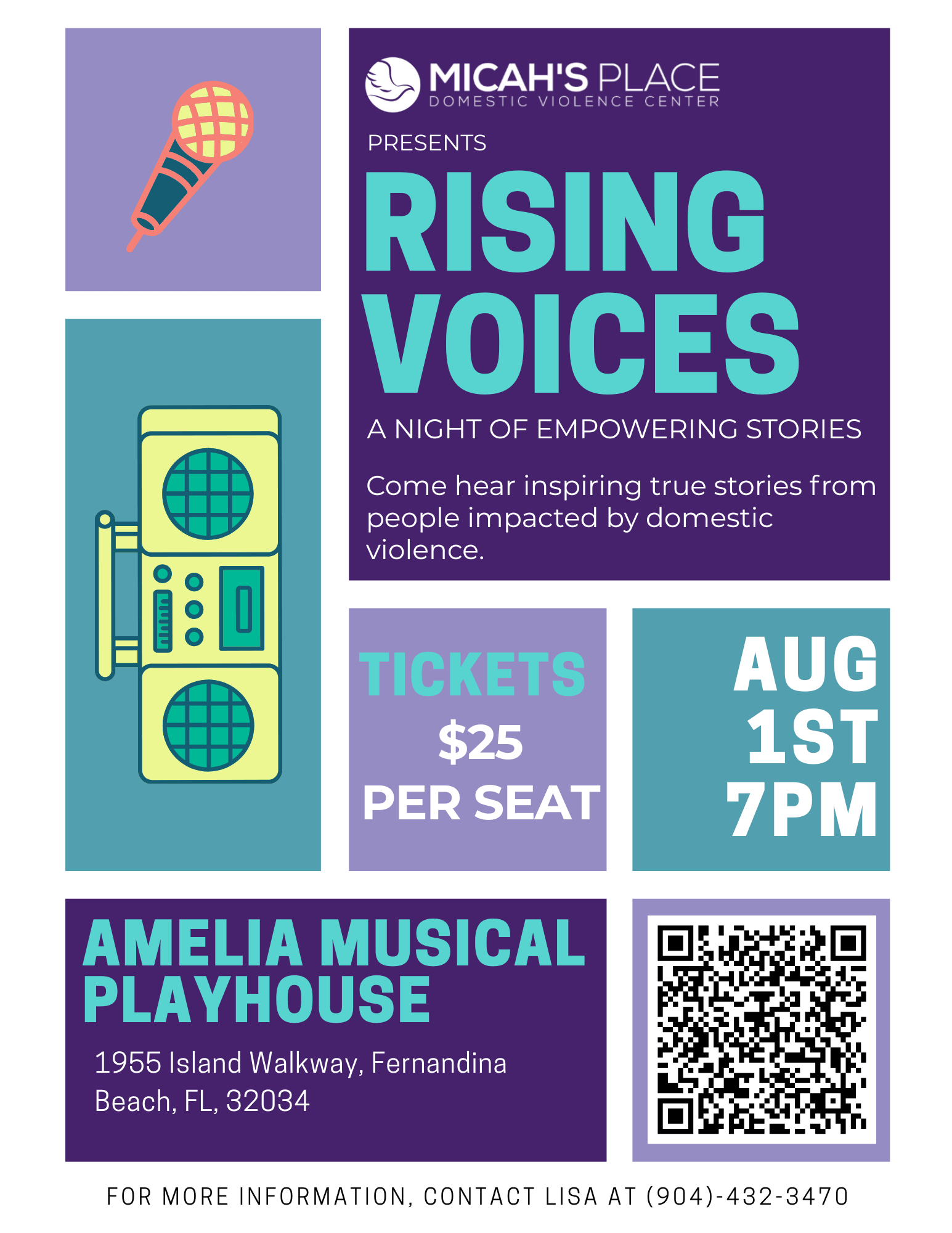 Rising Voices at Ameila Island Playhouse