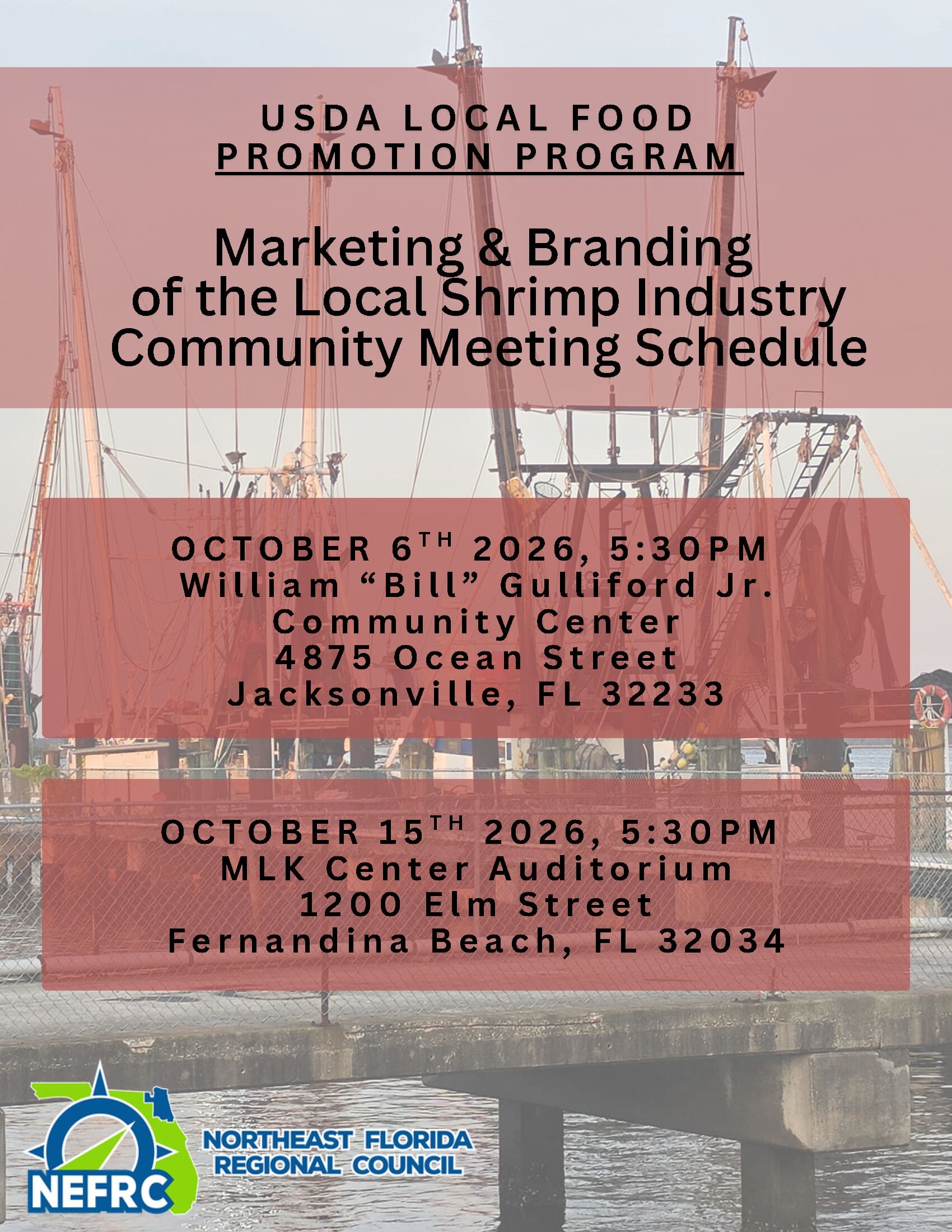 NEFRC Shrimp Industry Marketing &amp; Branding Flyer