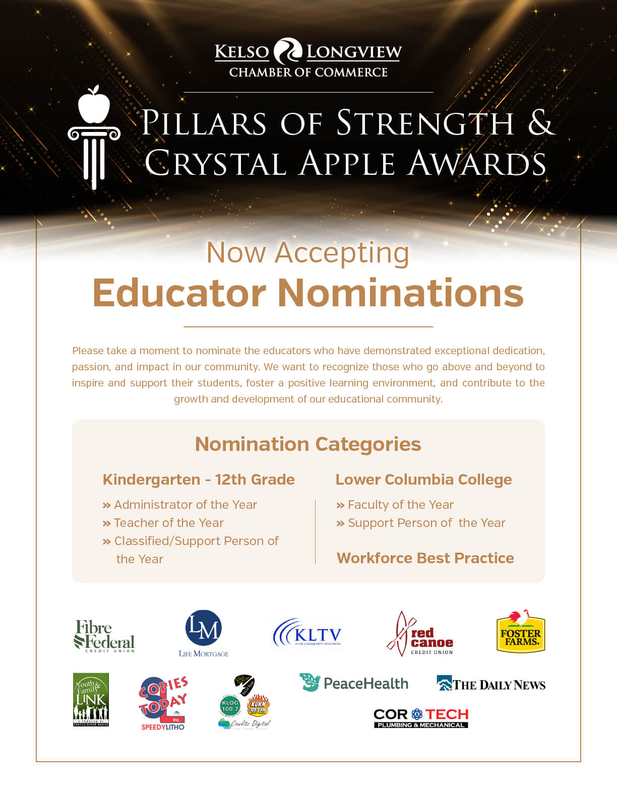 Pillars of Strength 2024-2025 - Flyer