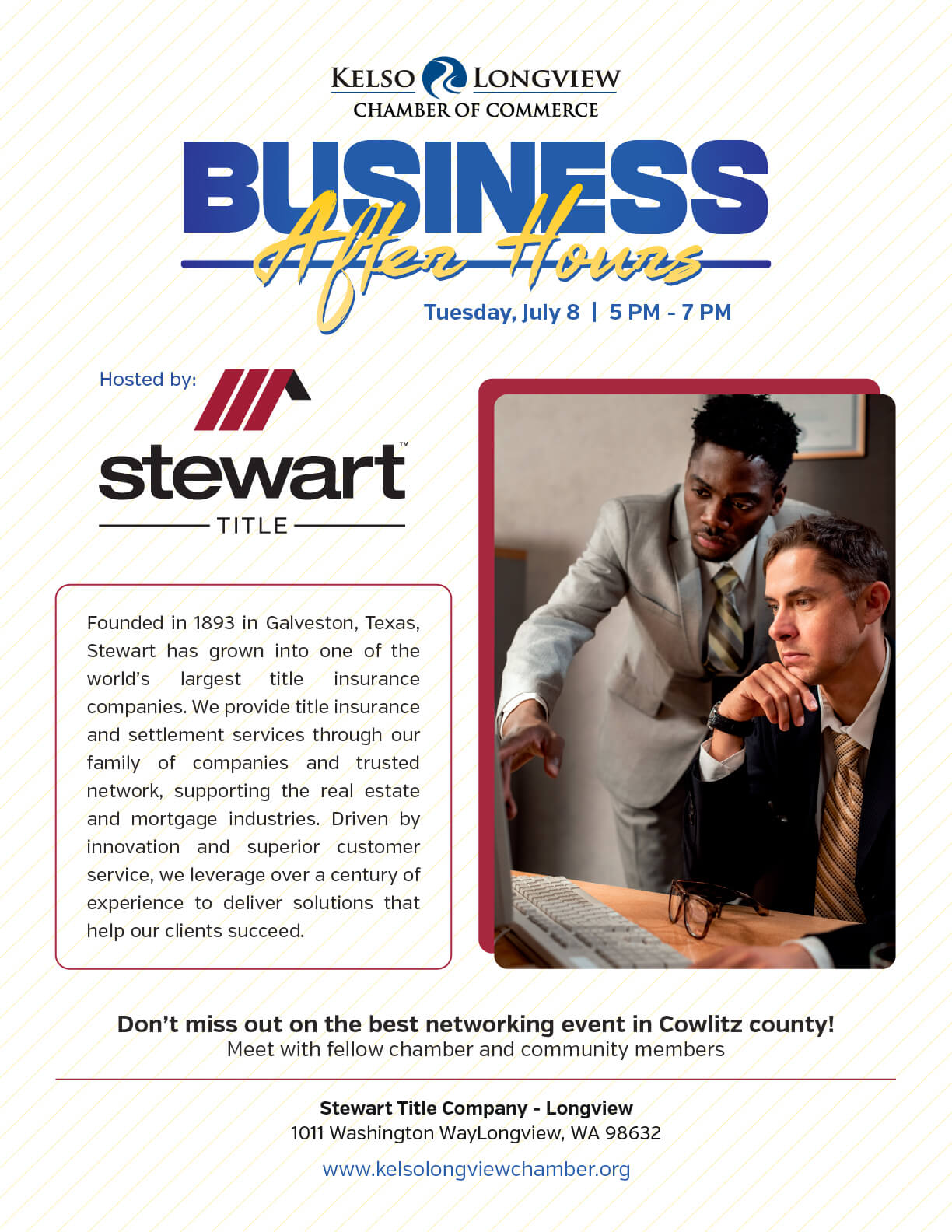 BAH 2025 - July Flyer - Stewart Title - Flyer