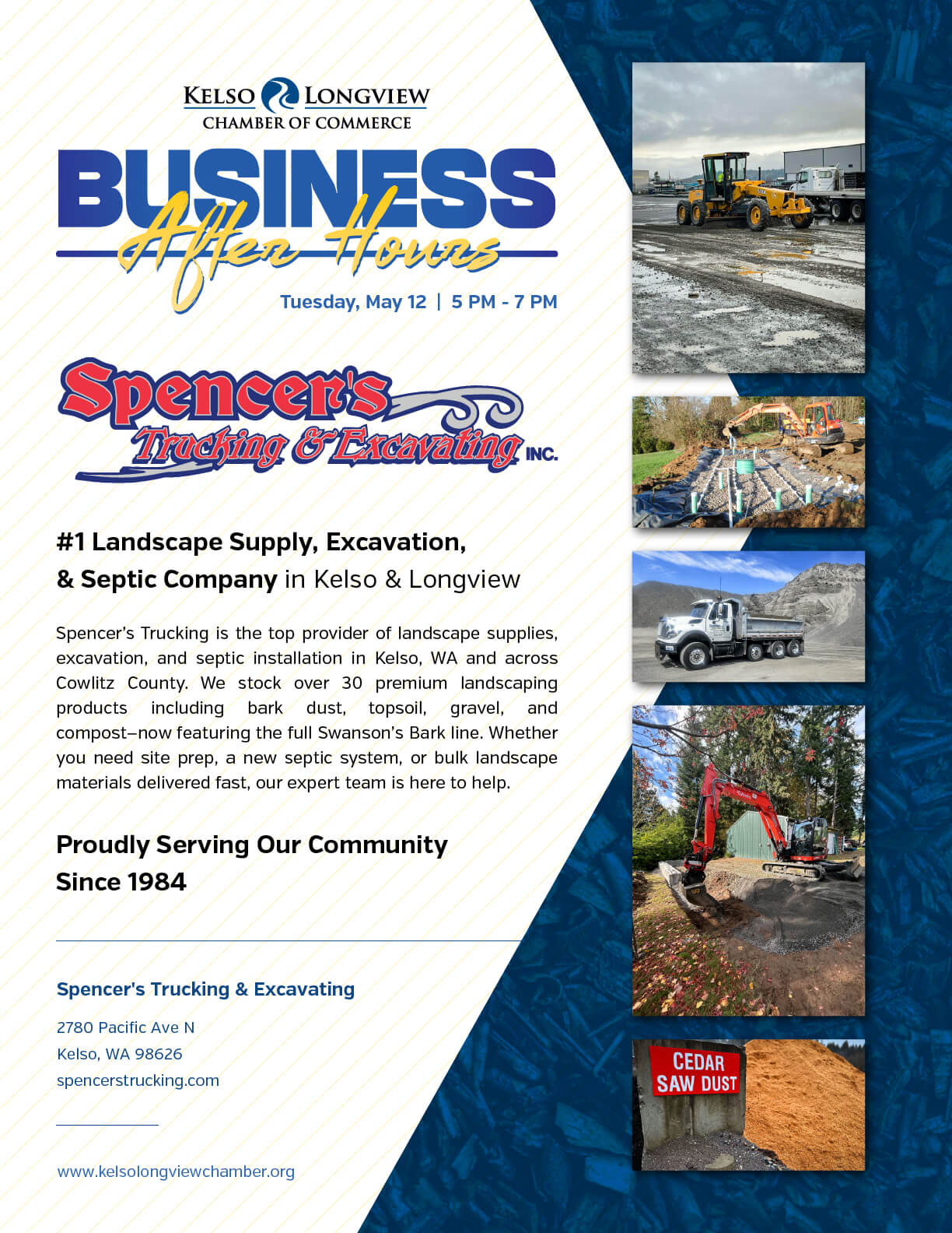 BAH 2026 - May - Spencer's Trucking &amp; Excavating - Flyer