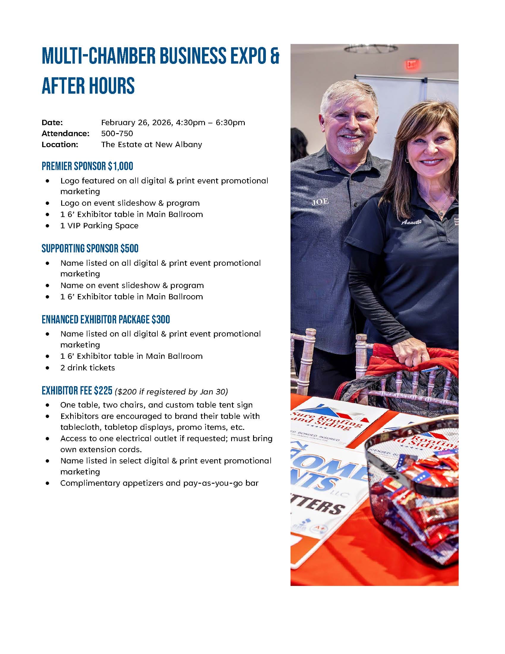 2026 Business Expo Sponsorships