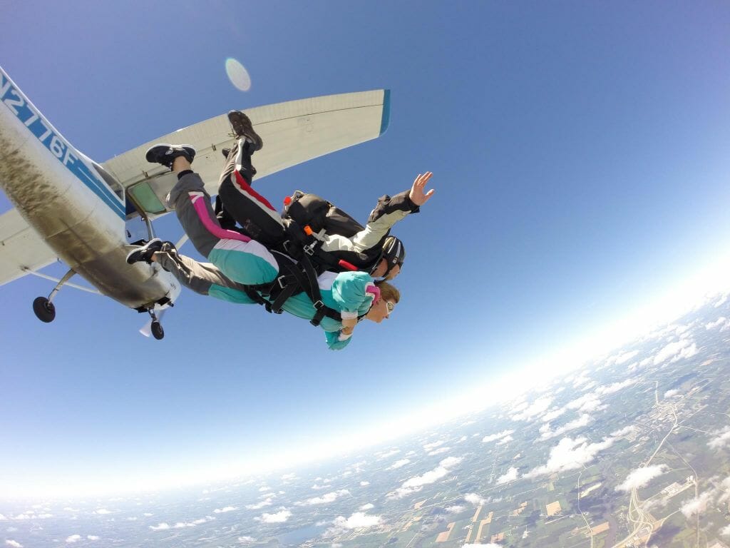 Wisconsin Skydiving Center in Jefferson, Wisconsin