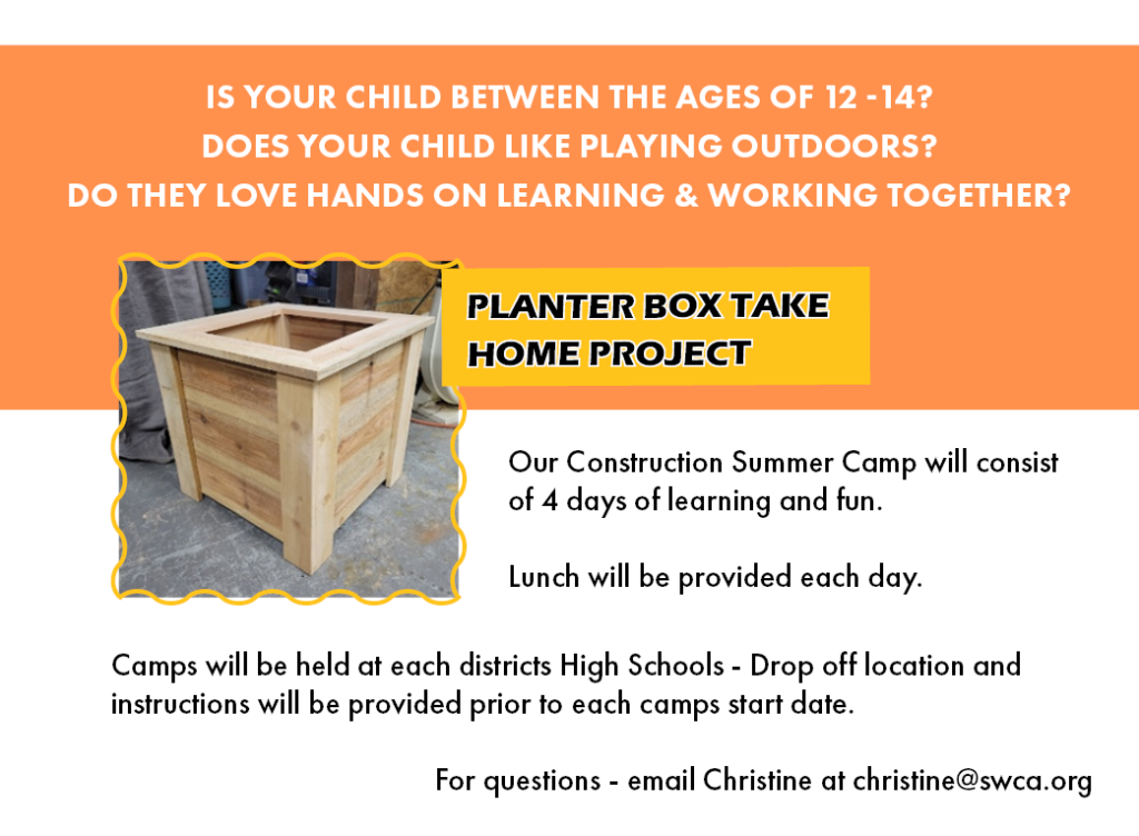 Website detail info Construction Summer Camp Details