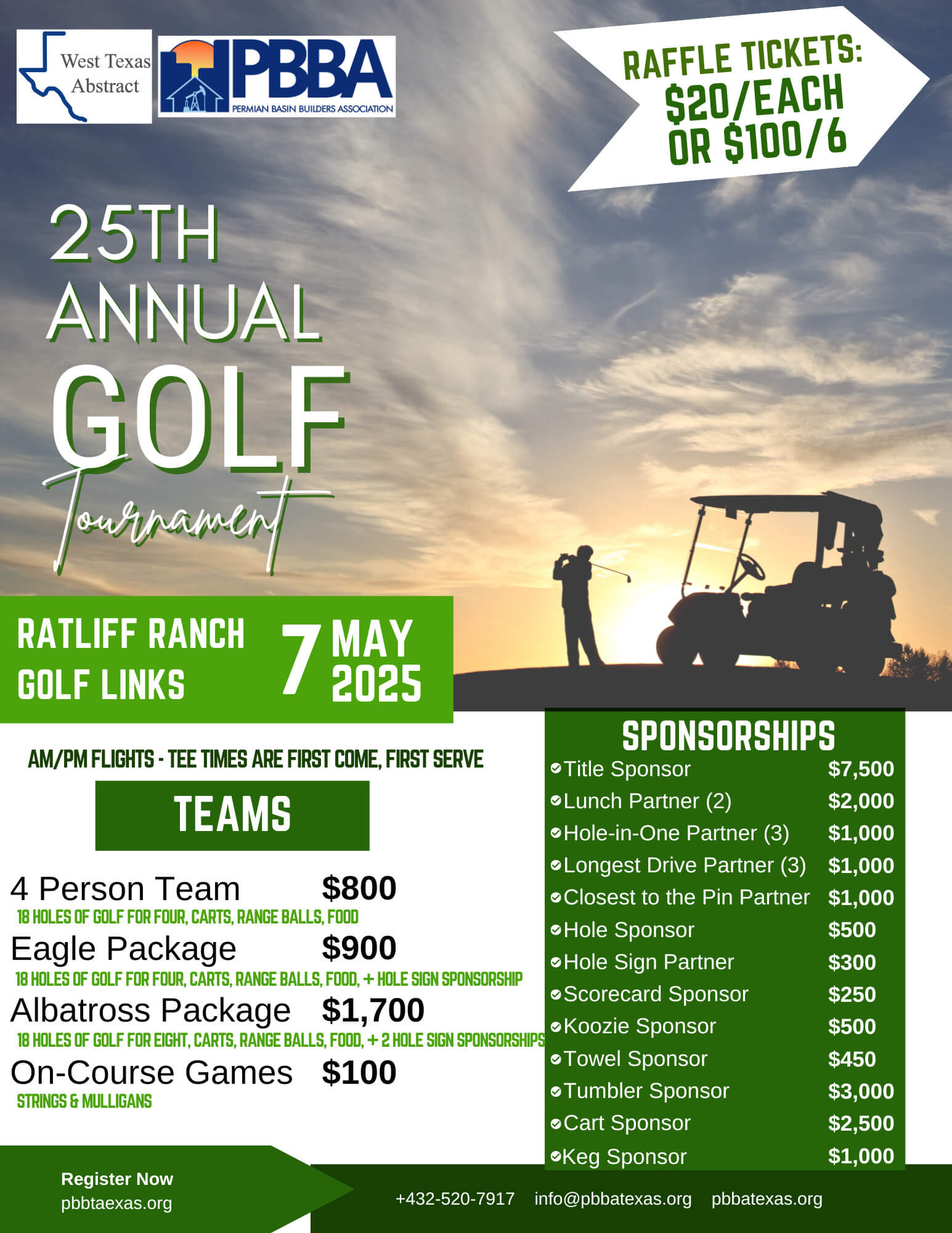 golf flyer