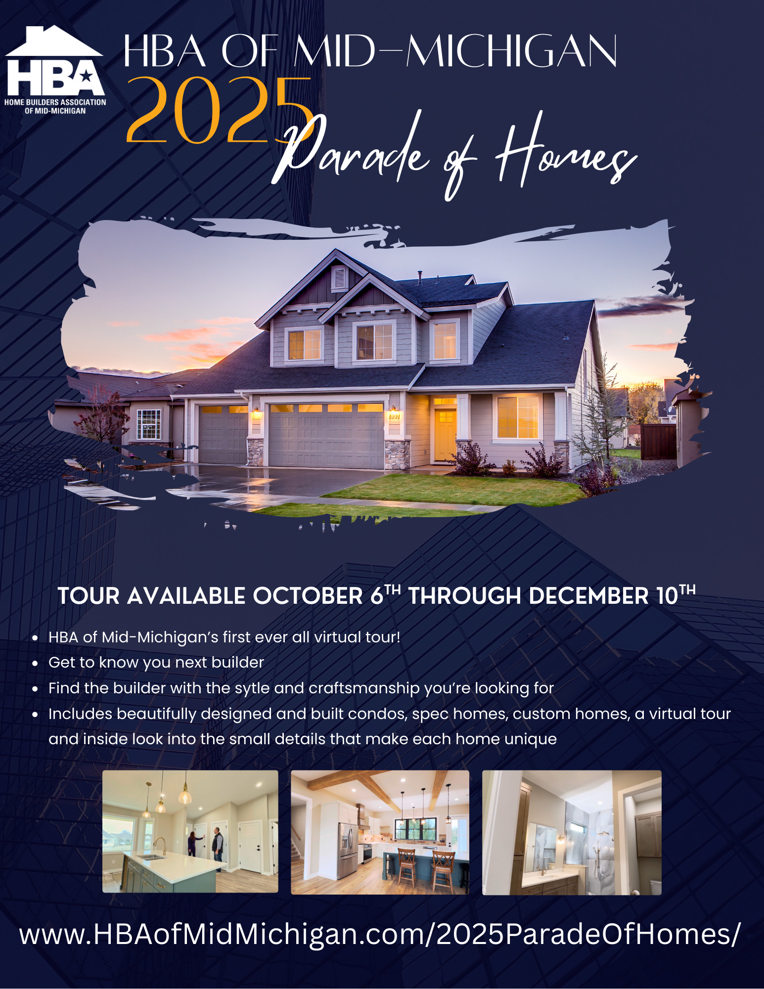 Modern Minimalist Modern House For Sale Flyer