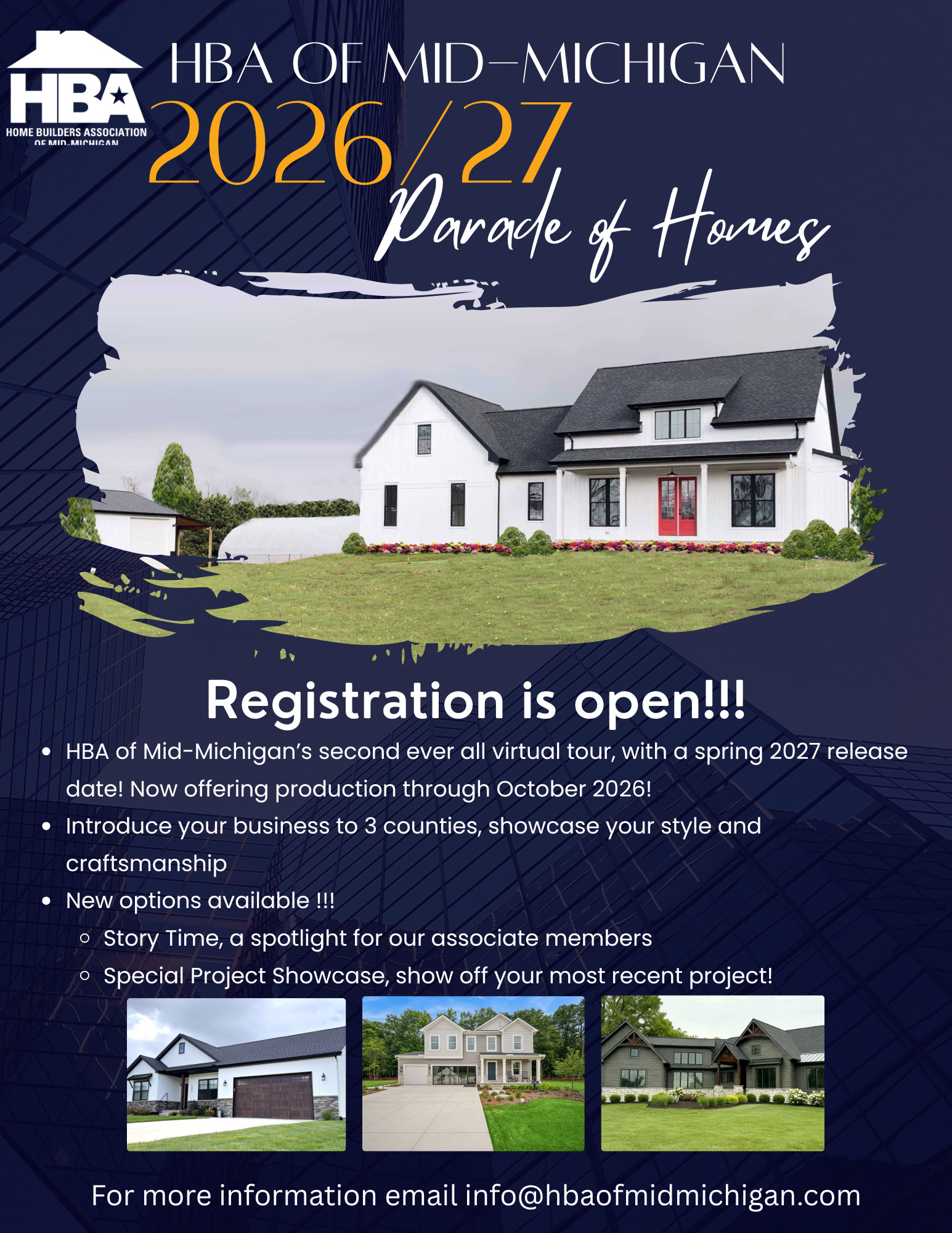 Modern Minimalist Modern House For Sale Flyer