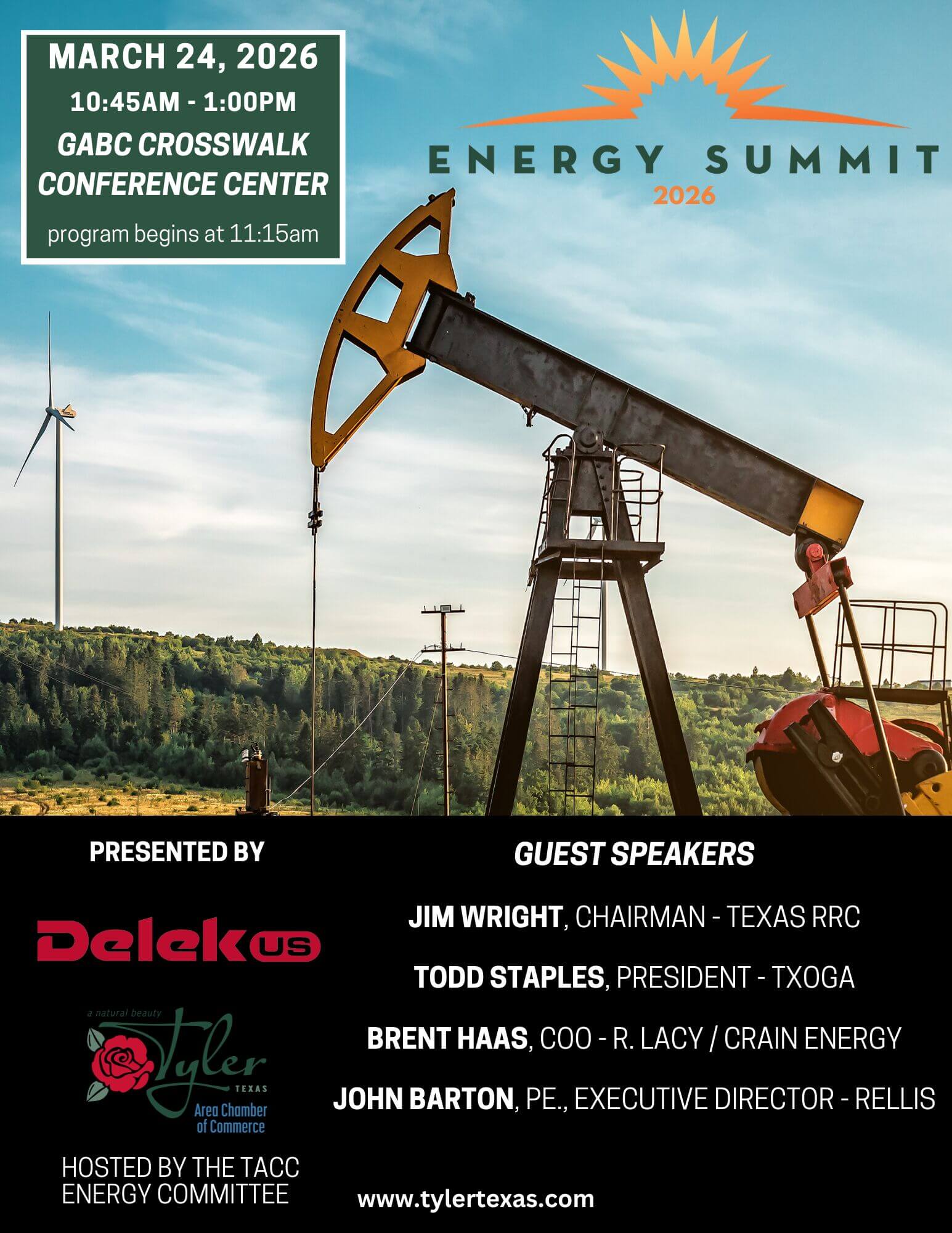 2026 Energy Summit Flyer