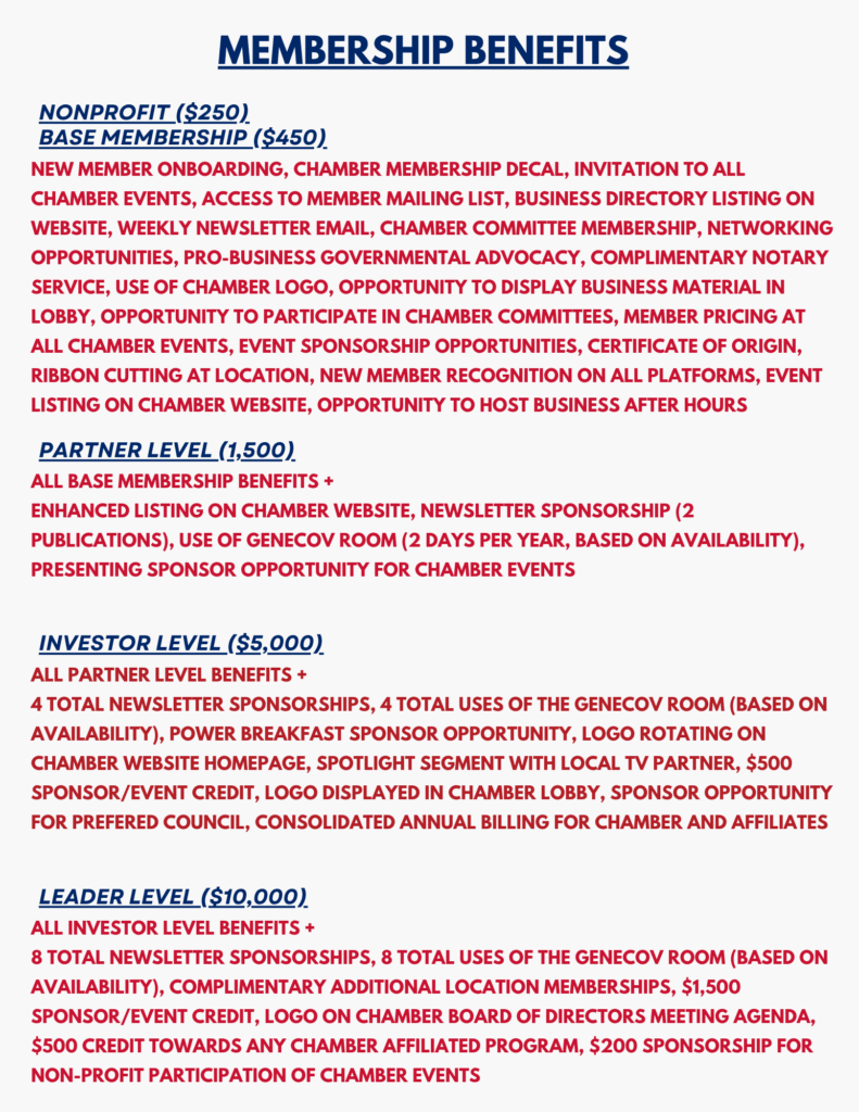 TACC New Member Packet