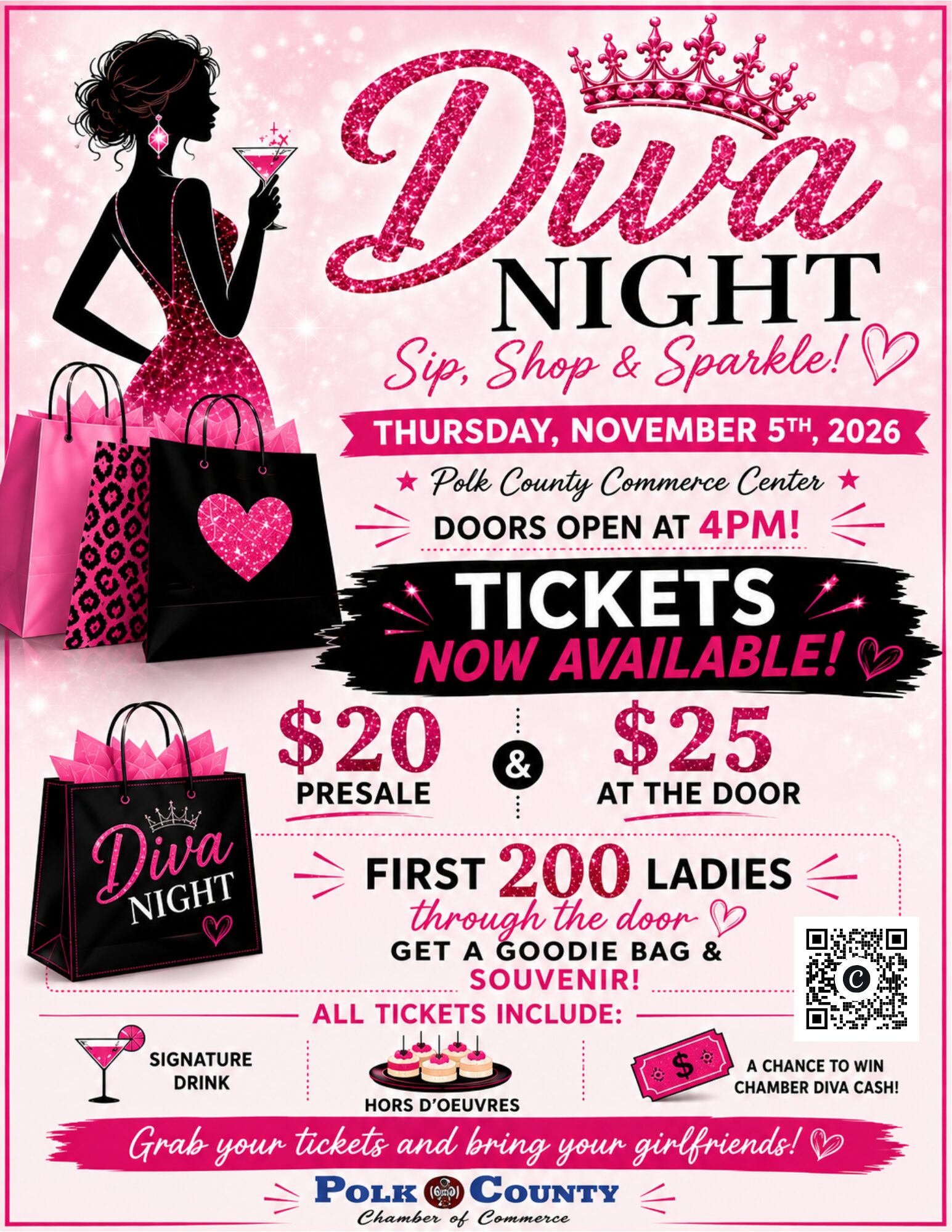 Diva Ticket Flyer
