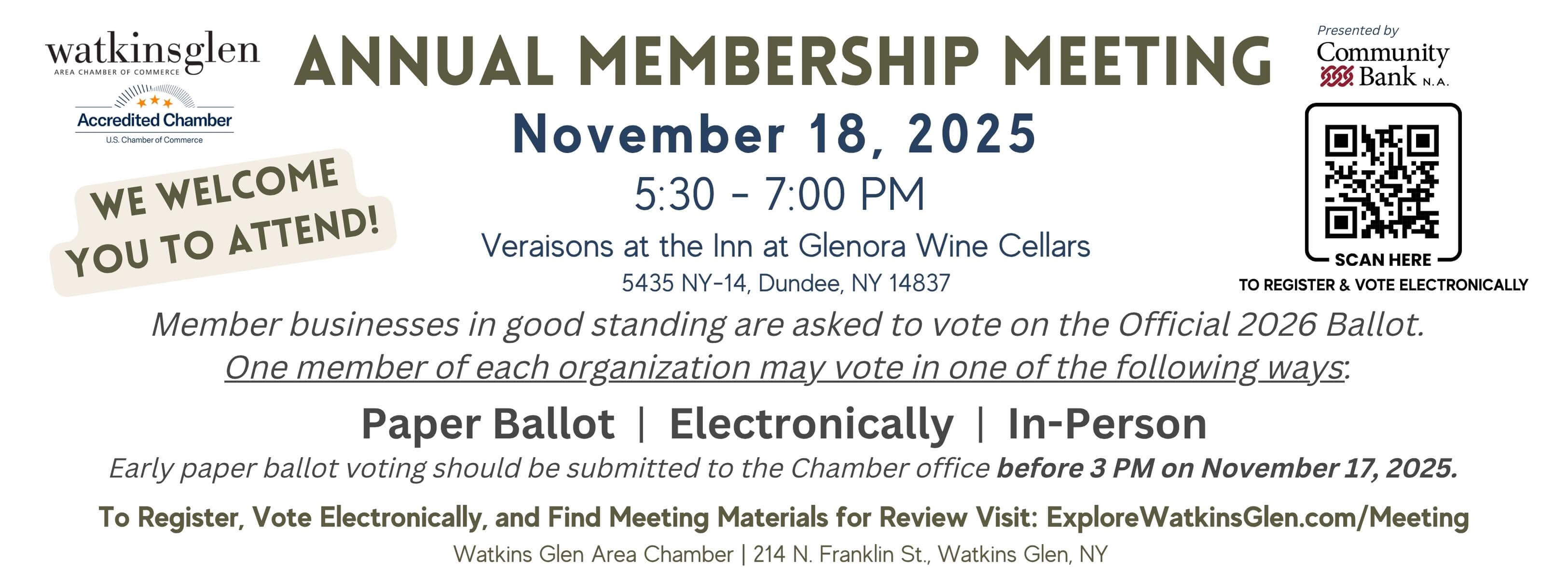 2025 Annual Meeting Invitation