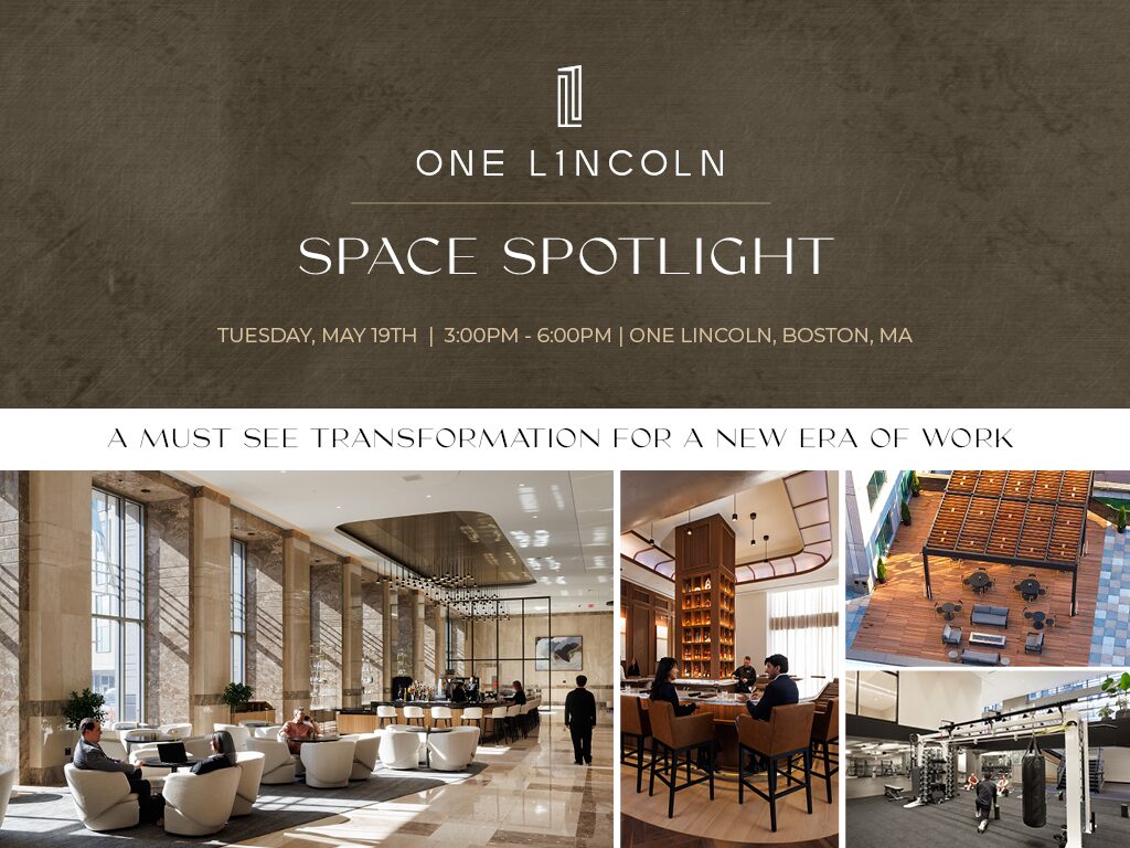 05.19.16 One Lincoln Space Spotlight Event Graphic