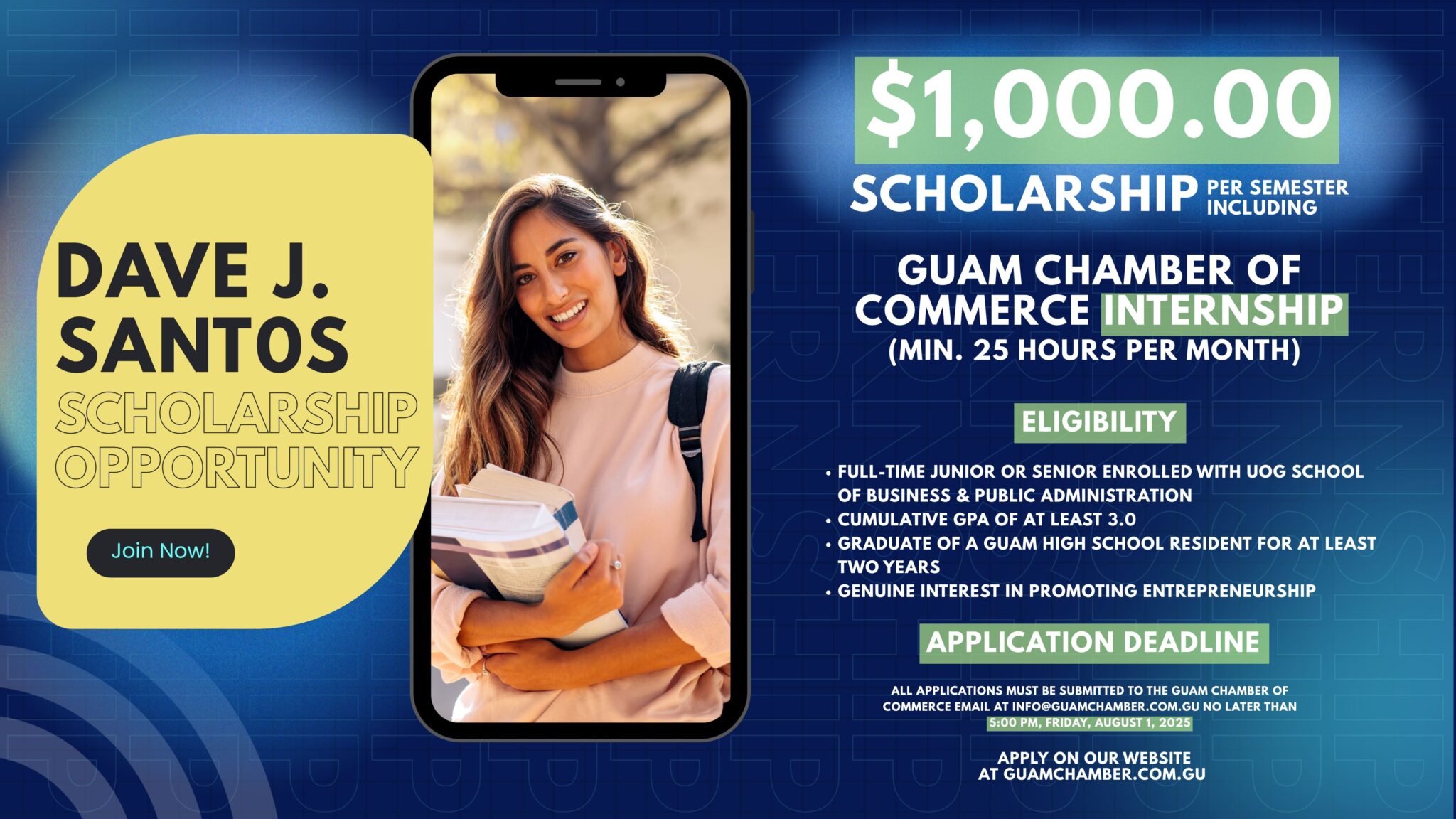 apply on our website At guamchamber.com.gu apply on our website At guamchamber.com.gu