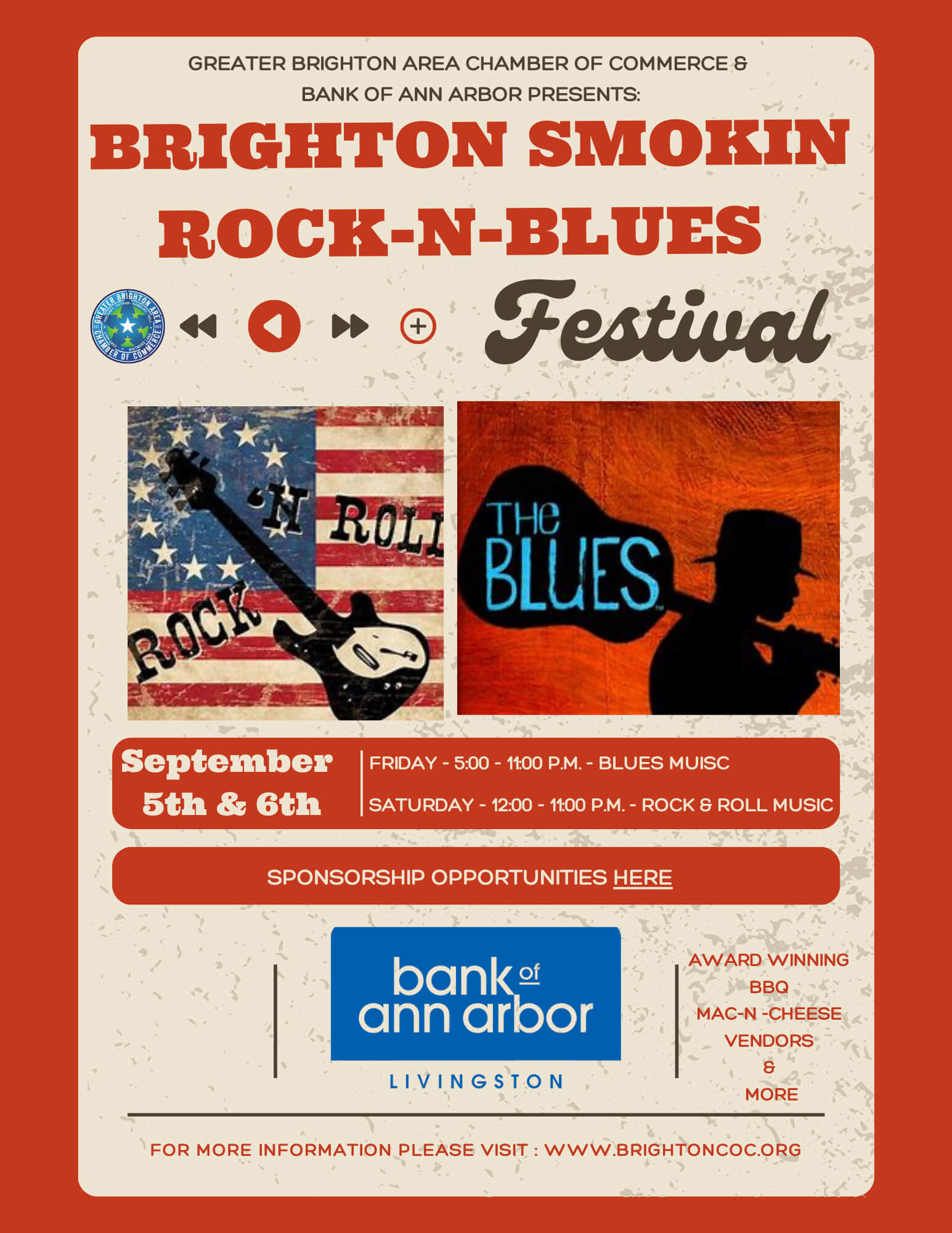 2025 Brighton's Rock &amp; Blues Festival