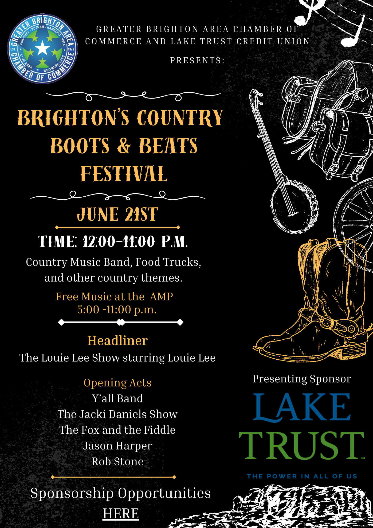 2025 Brighton's Country Boots &amp; Beats