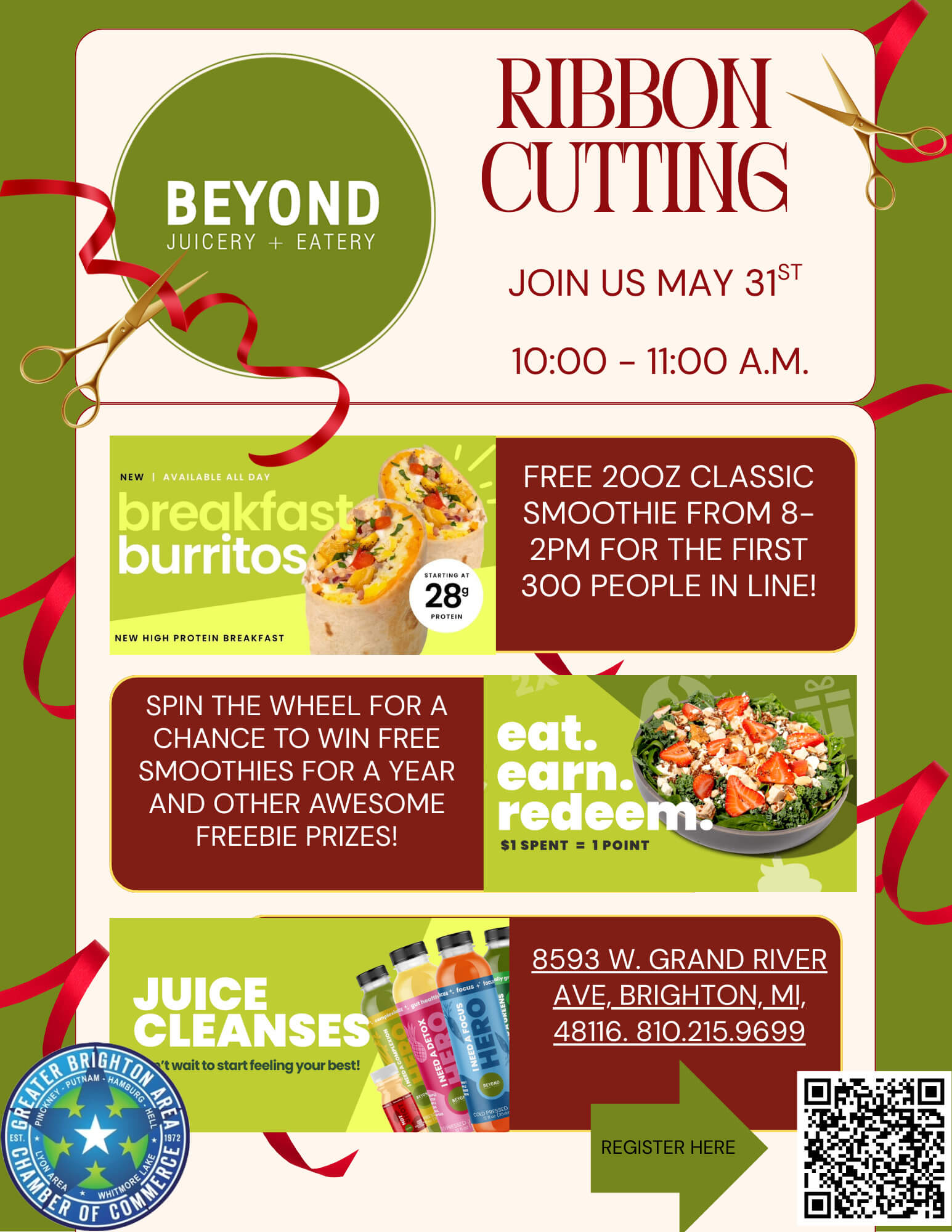 Simply Juice Ribbon Cutting