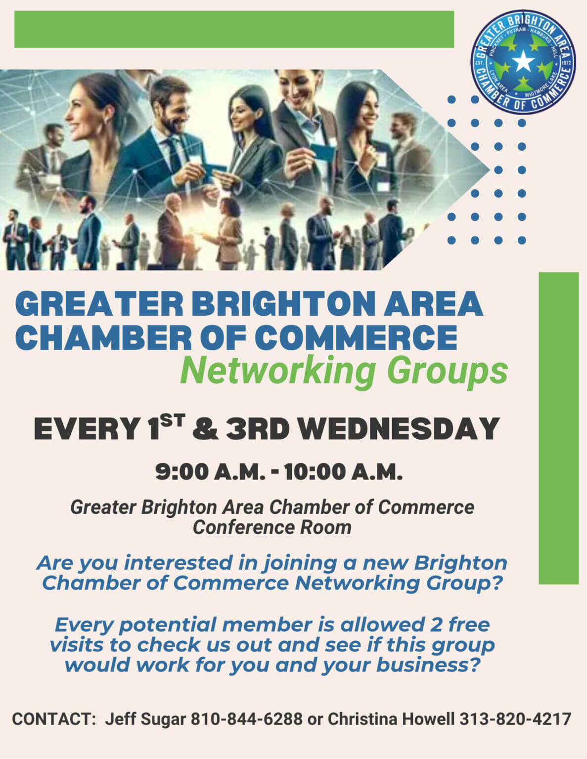 Grey And Black Minimalist Corporate Business Network Flyer