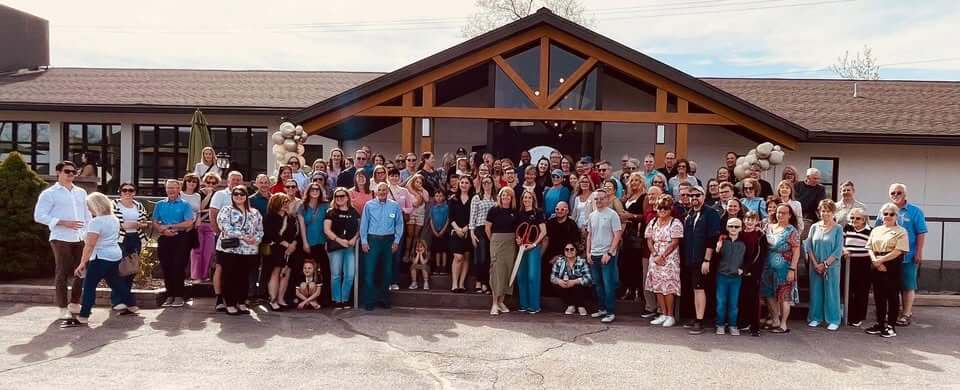 ivy table ribbon cutting