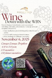 White and Brown Minimalist Wine Tasting Flyer (4 x 6 in)