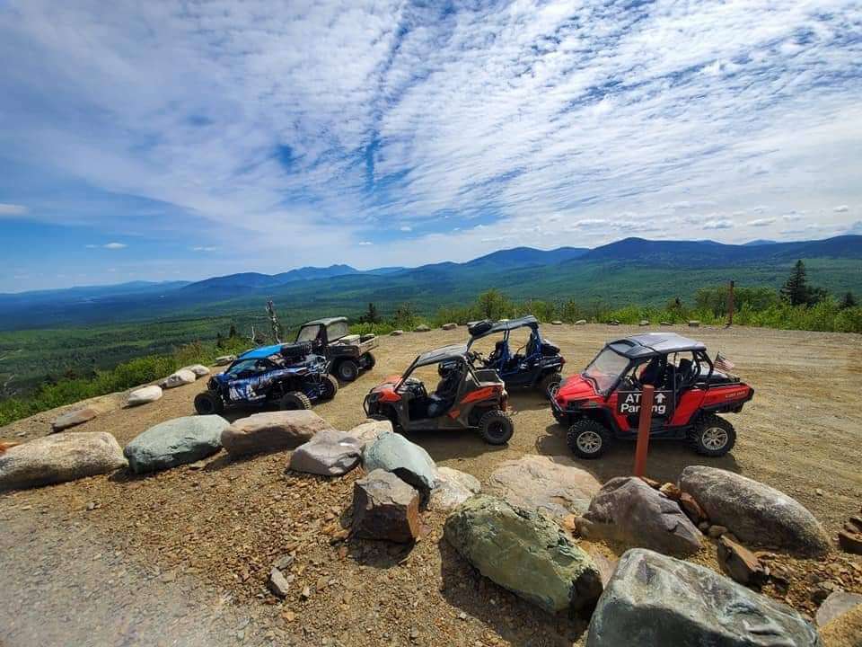 ATVs on top of Quill Hill